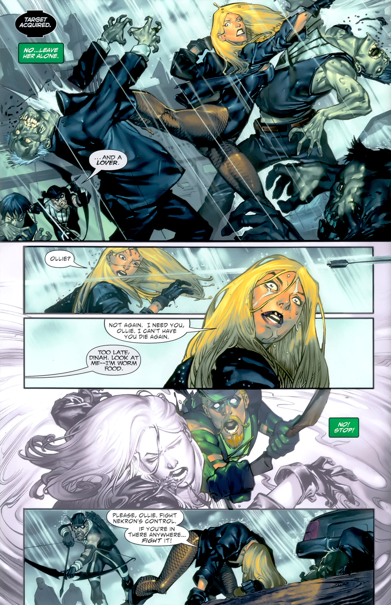 Read online Green Arrow/Black Canary comic -  Issue #30 - 7