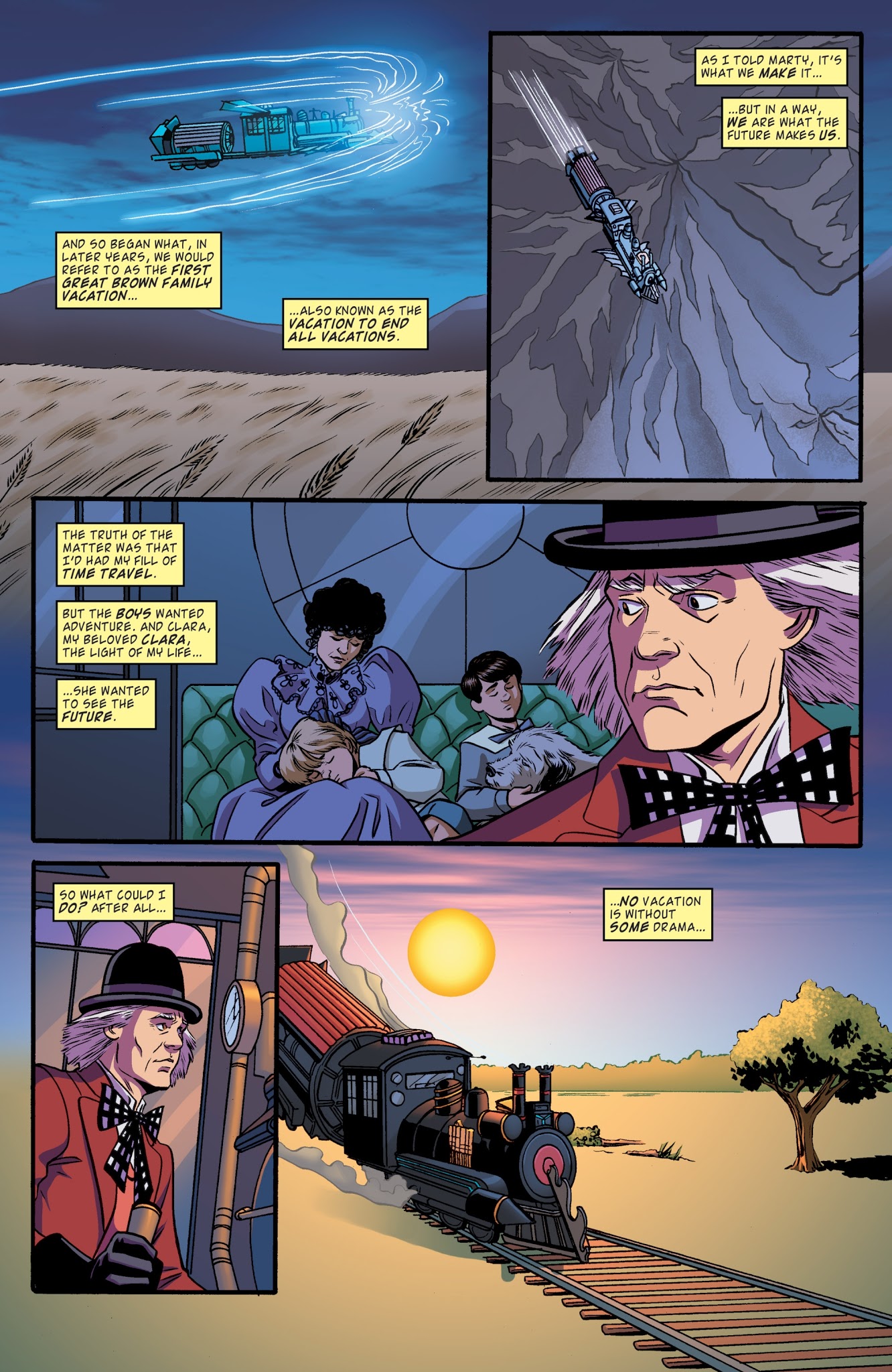 Read online Back to the Future: Tales from the Time Train comic -  Issue #1 - 22