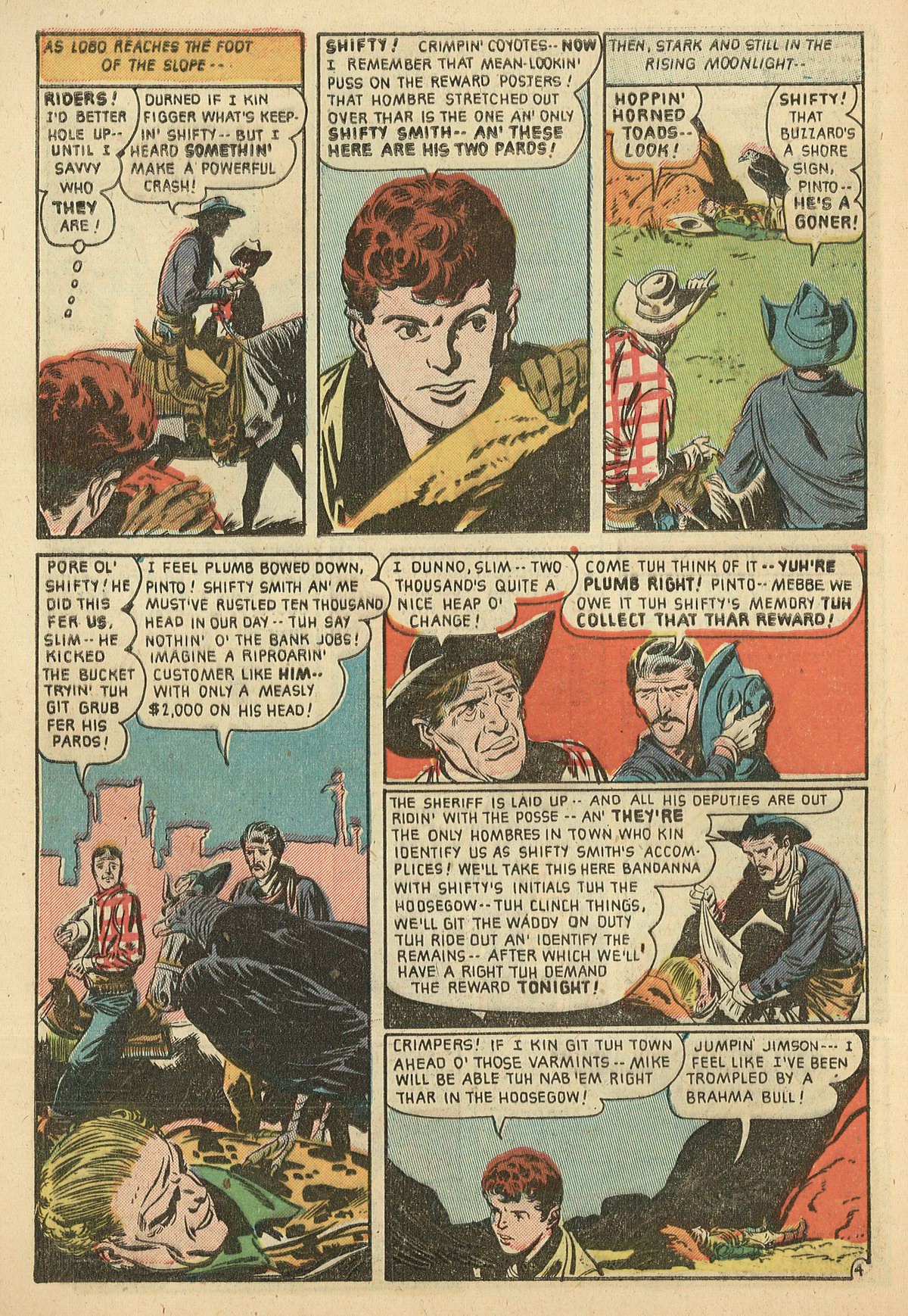 Read online Hooded Horseman comic -  Issue #24 - 28