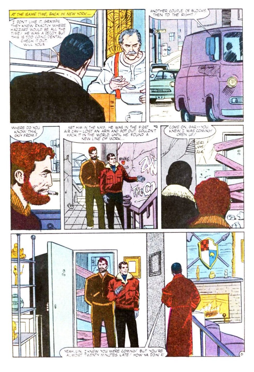 Read online Mark Hazzard: Merc comic -  Issue #10 - 7