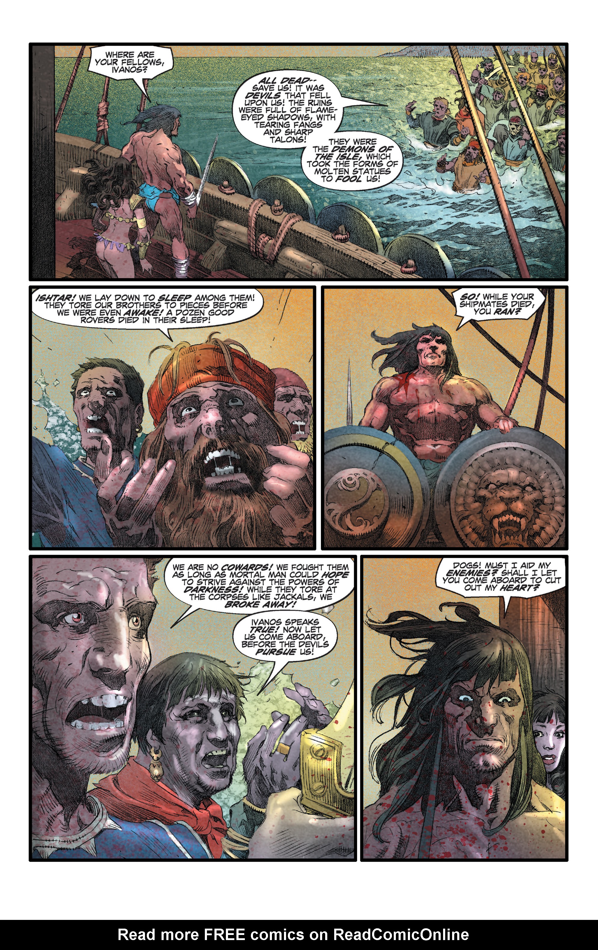 Read online Conan Chronicles Epic Collection comic -  Issue # TPB The Battle of Shamla Pass (Part 5) - 7