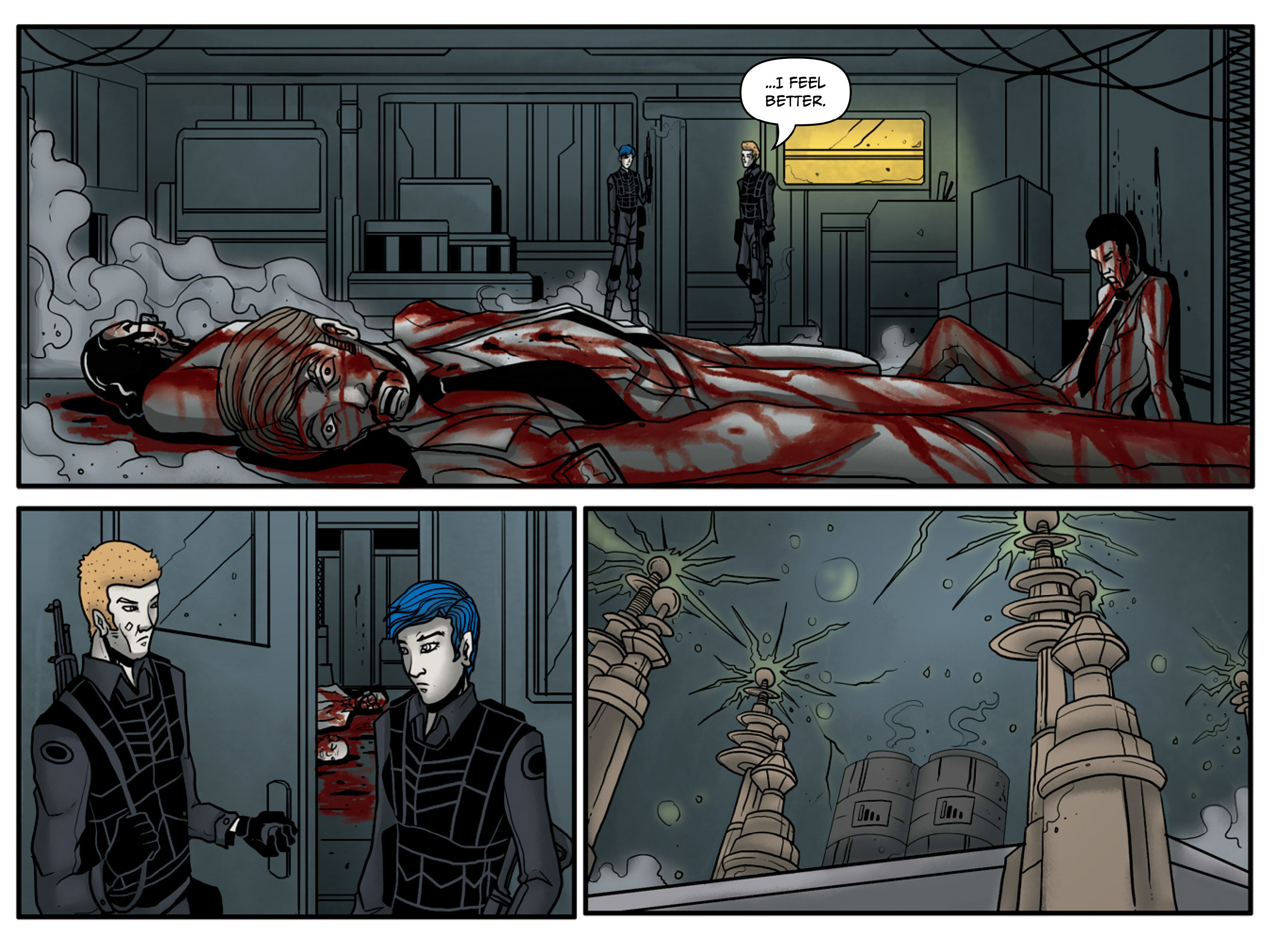 Read online CHARGE comic -  Issue #3 - 35