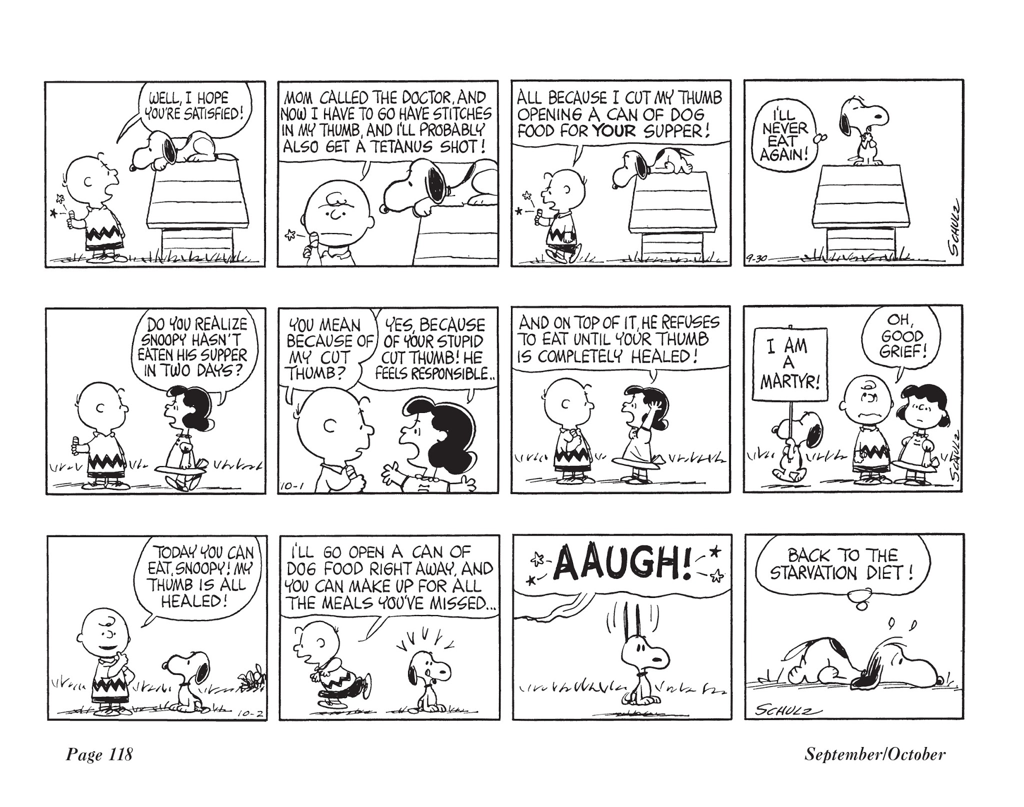 Read online The Complete Peanuts comic -  Issue # TPB 8 - 130