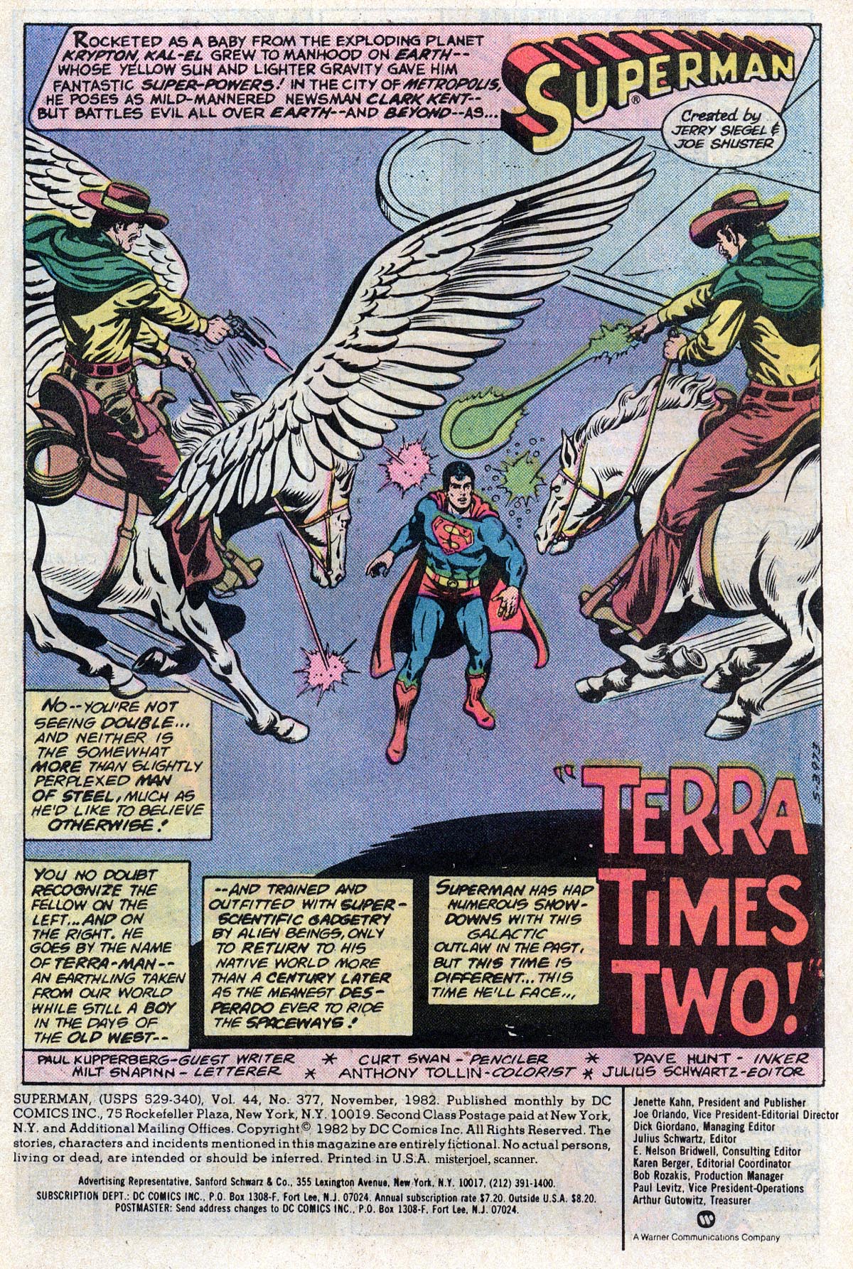 Read online Superman (1939) comic -  Issue #377 - 2