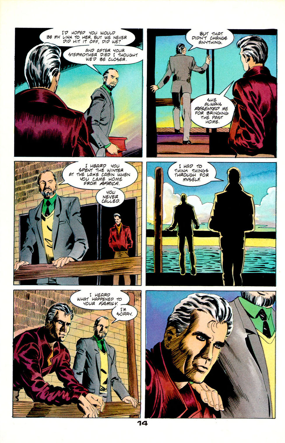 Read online Jon Sable, Freelance comic -  Issue #56 - 15