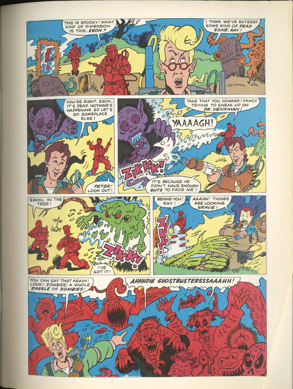 Read online The Real Ghostbusters comic -  Issue #189 - 5