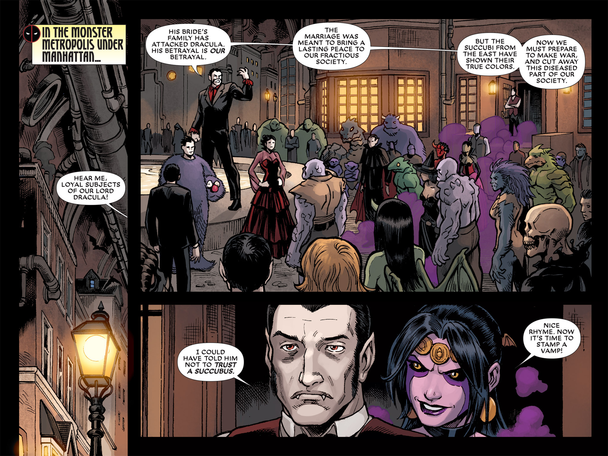 Read online Deadpool: Dracula's Gauntlet comic -  Issue # Part 7 - 56