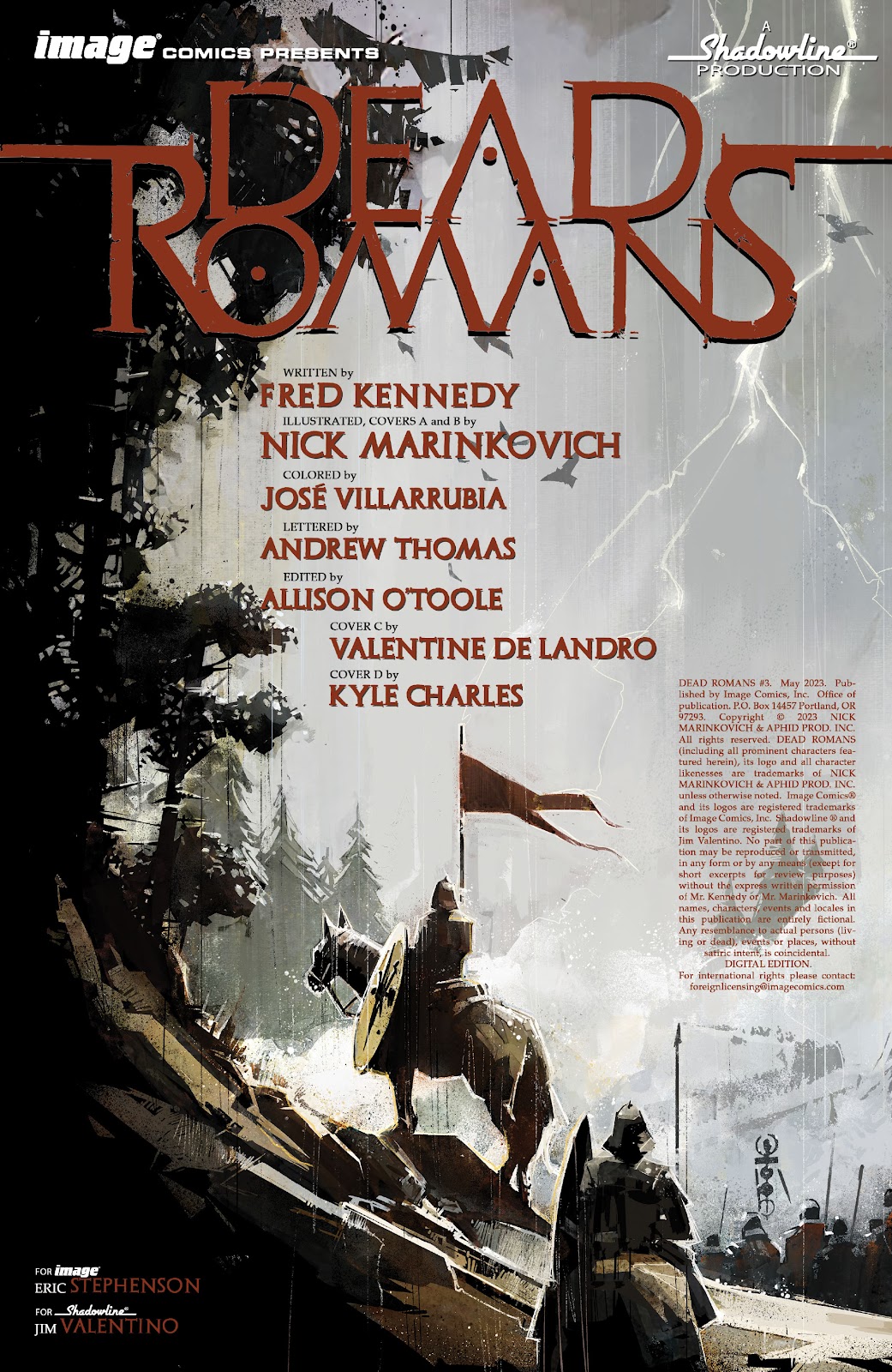 Dead Romans issue 3 - Page 2