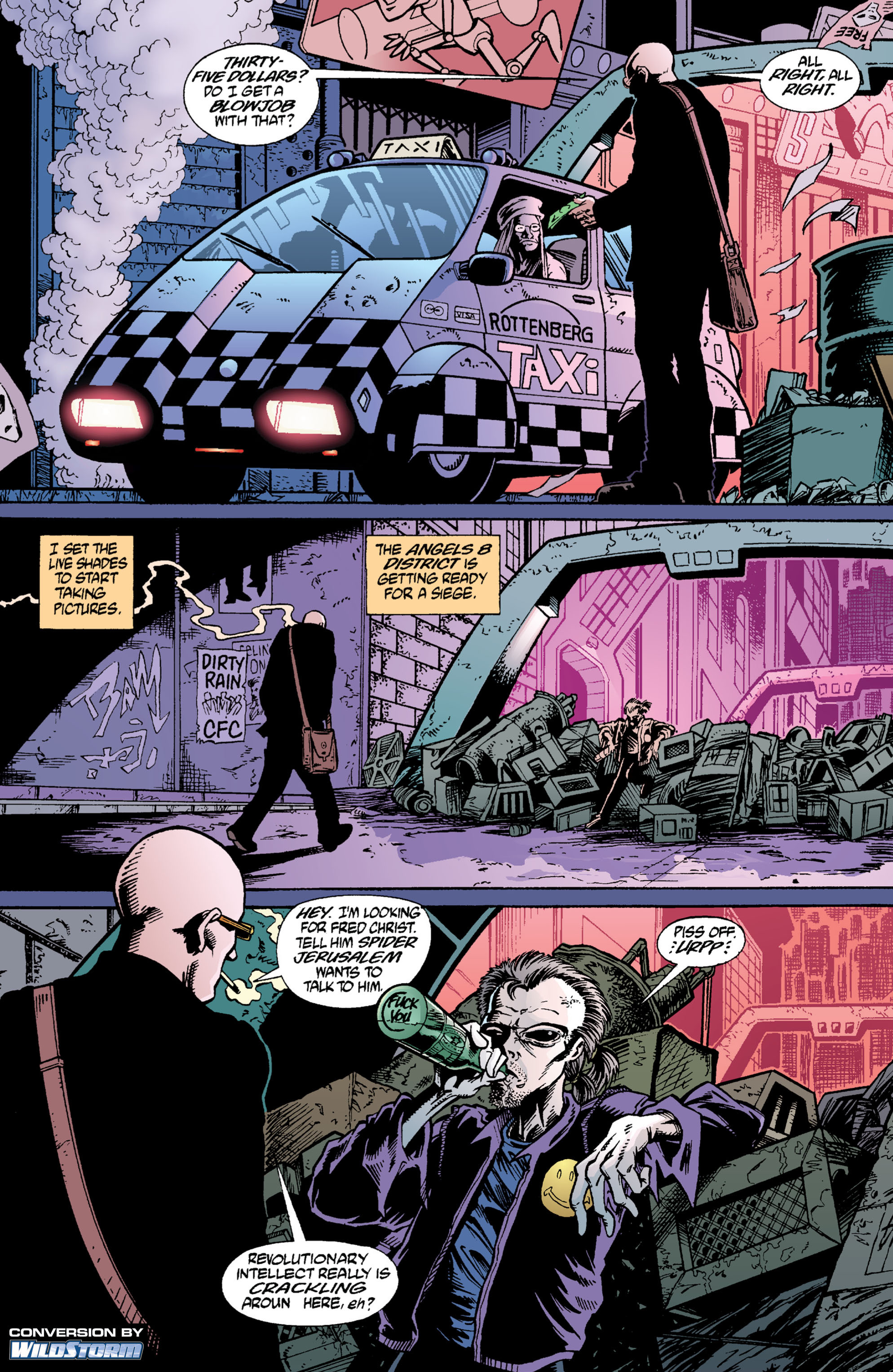 Read online Transmetropolitan comic -  Issue #2 - 2