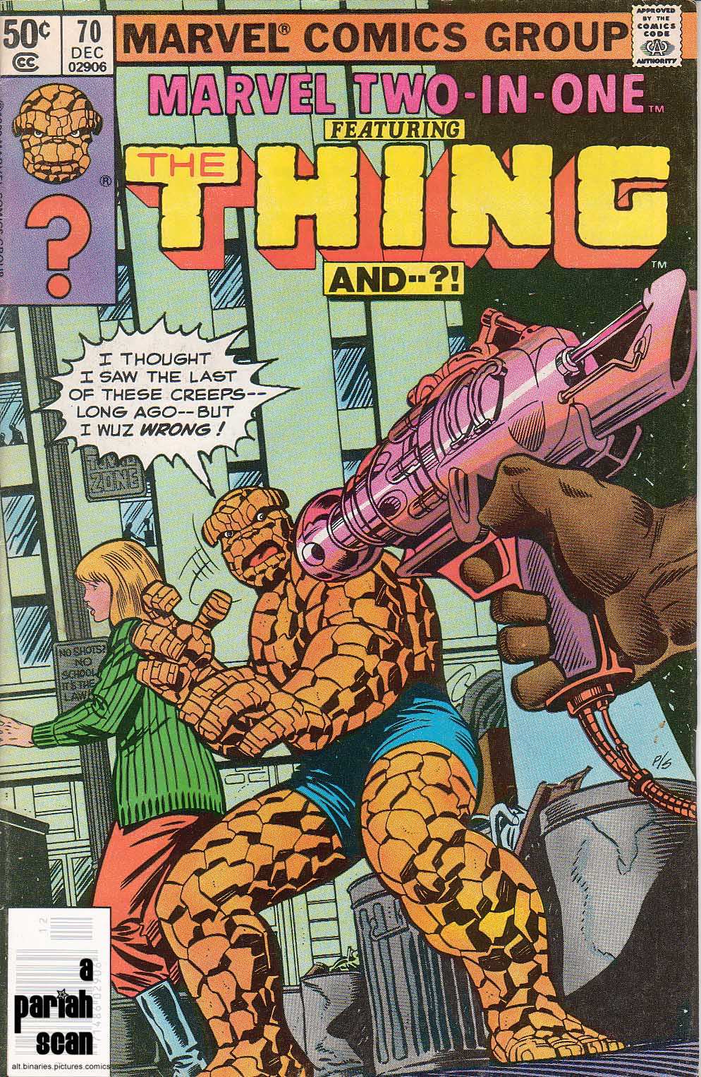 Marvel Two-In-One (1974) issue 70 - Page 1