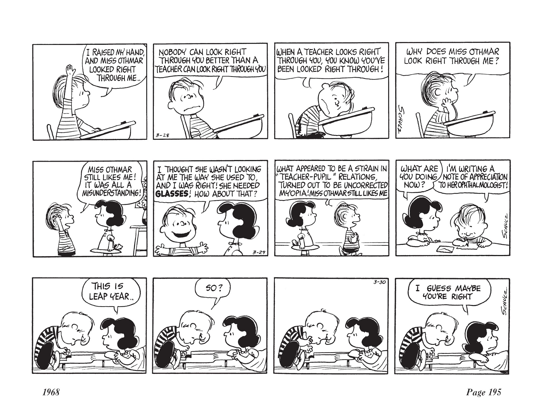 Read online The Complete Peanuts comic -  Issue # TPB 9 - 206