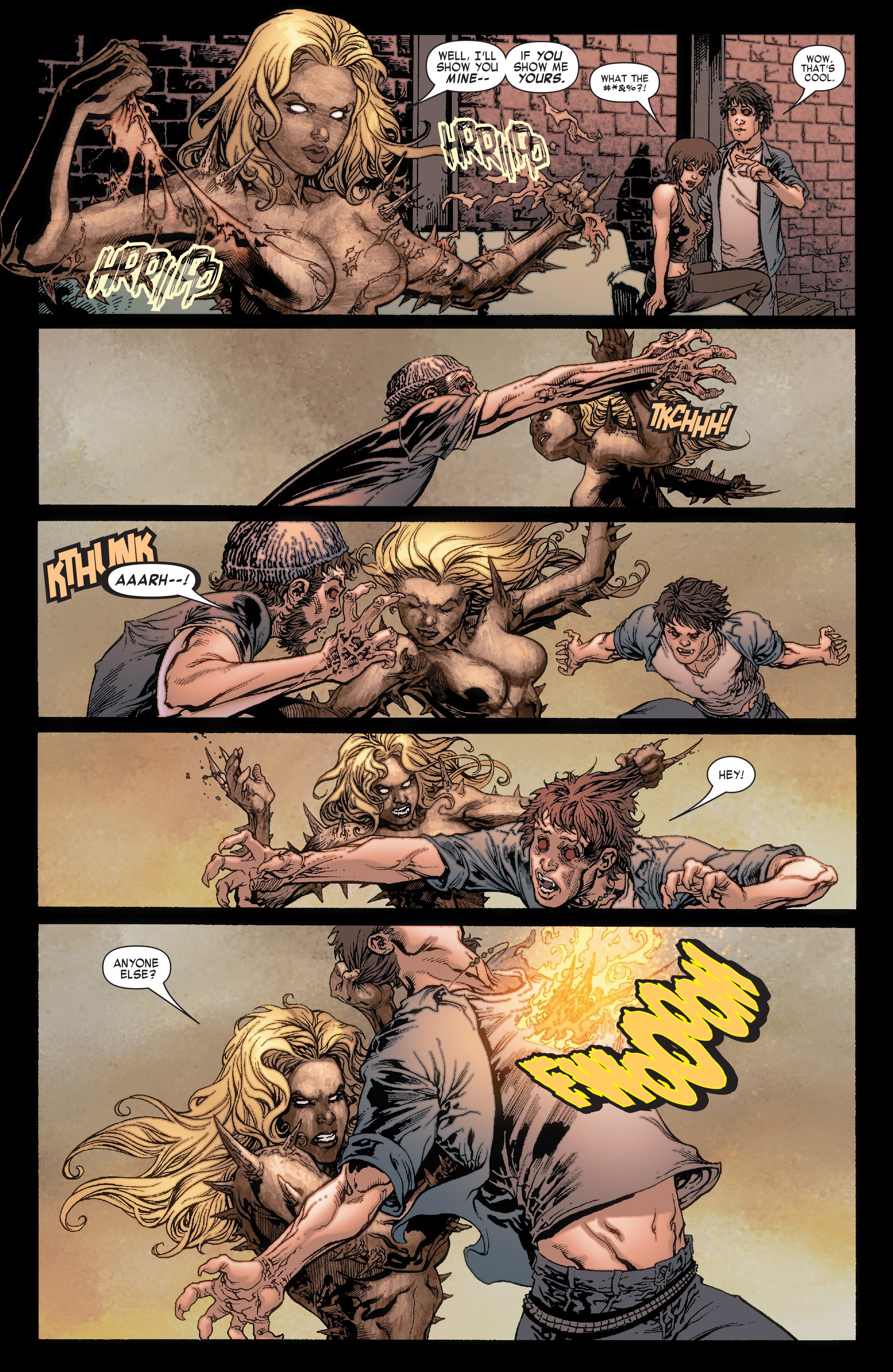 Read online X-Men: Curse of the Mutants - X-Men Vs. Vampires comic -  Issue #1 - 6