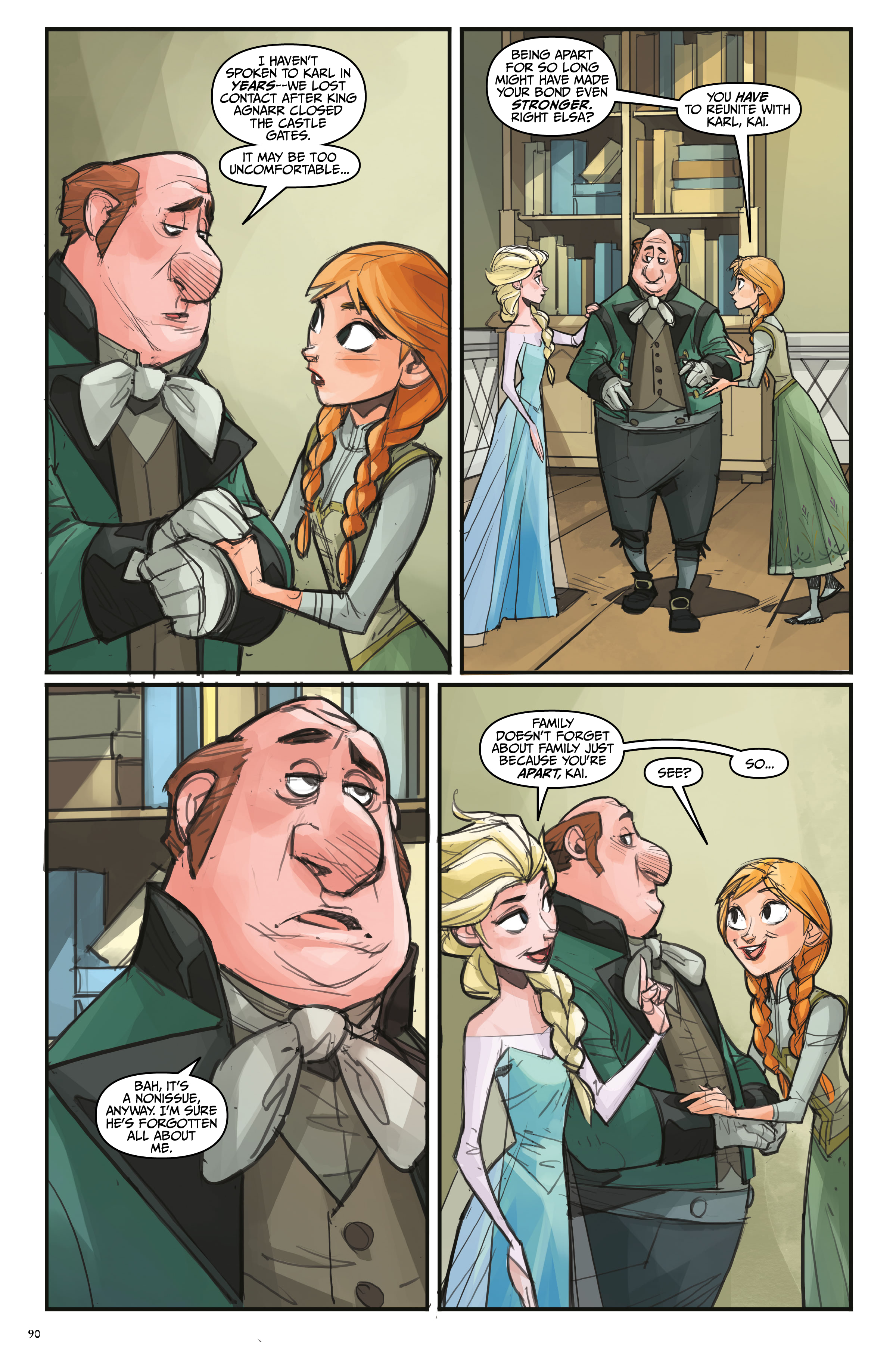 Read online Disney Frozen Library Edition comic -  Issue # TPB (Part 1) - 92