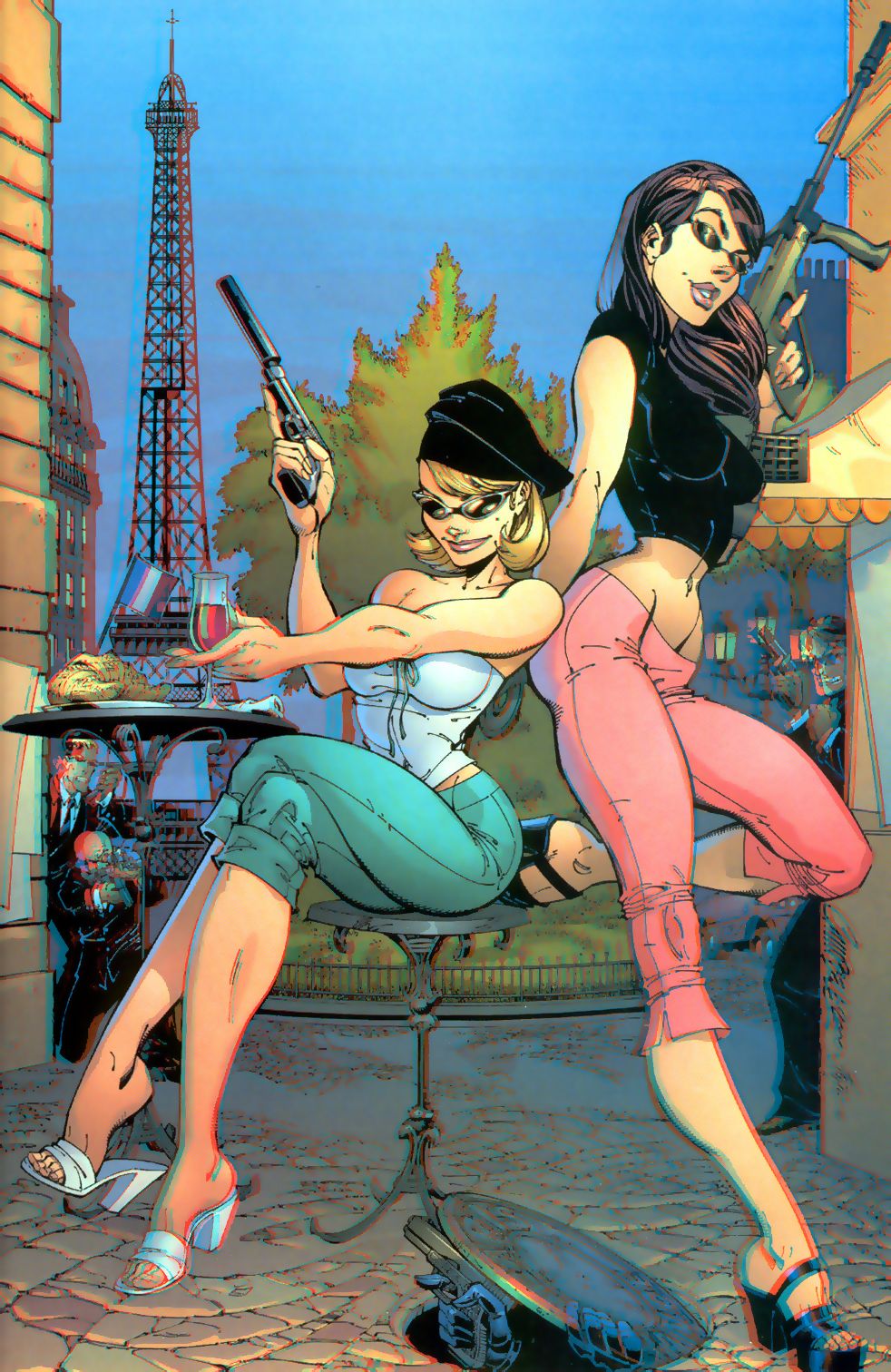 Read online Danger Girl 3-D Special comic -  Issue # Full - 46