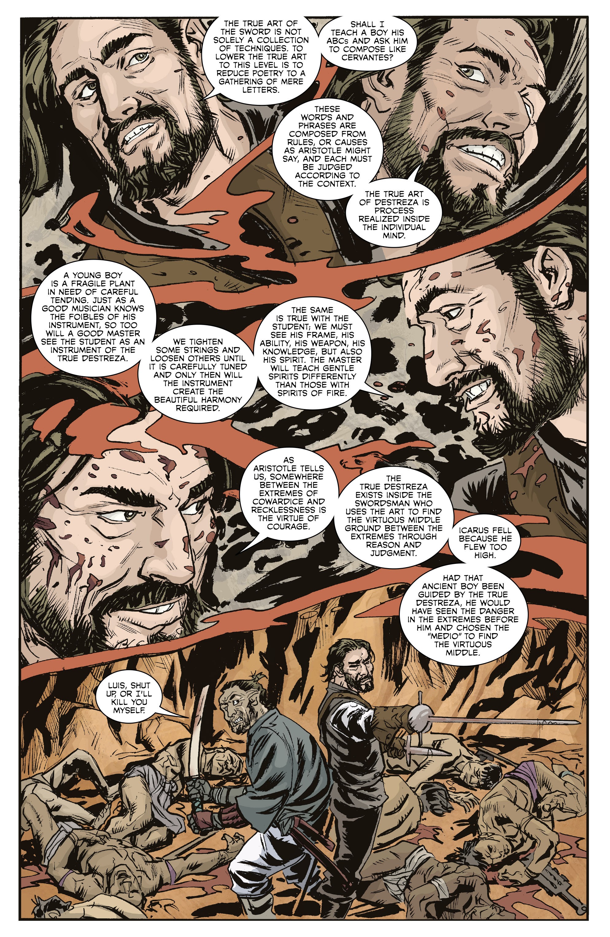 Read online Cimarronin: Fall of the Cross comic -  Issue # TPB - 16
