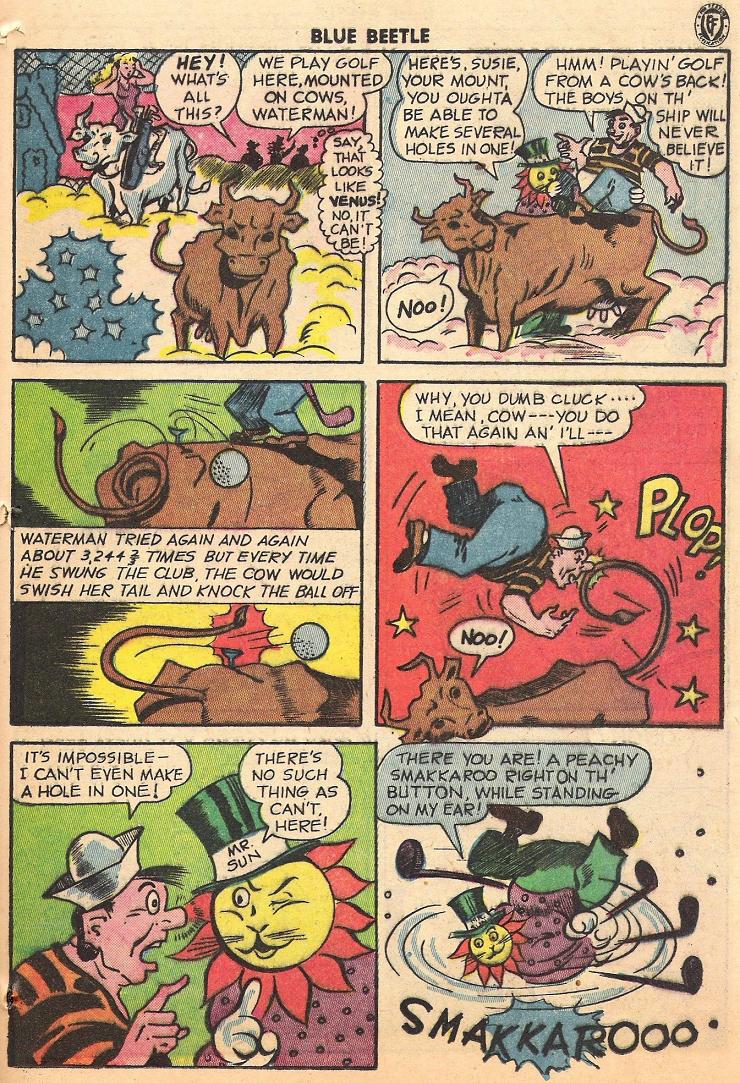 Read online The Blue Beetle comic -  Issue #38 - 37