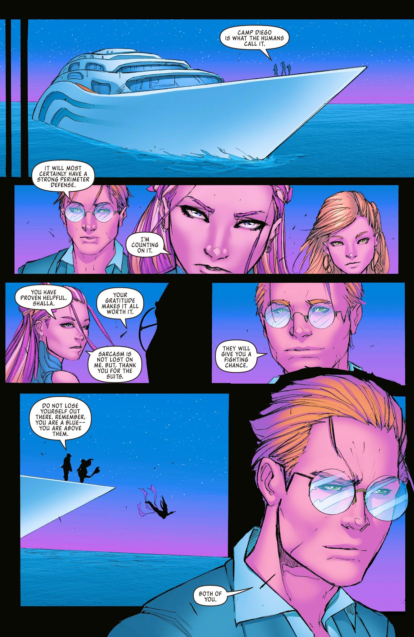 Read online Michael Turner's Fathom: Kiani (2015) comic -  Issue #3 - 12