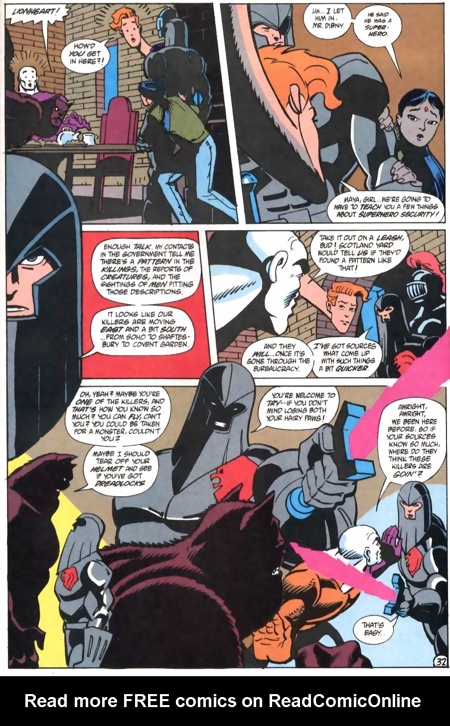 Read online Justice League International (1993) comic -  Issue # _Annual 1 - 32