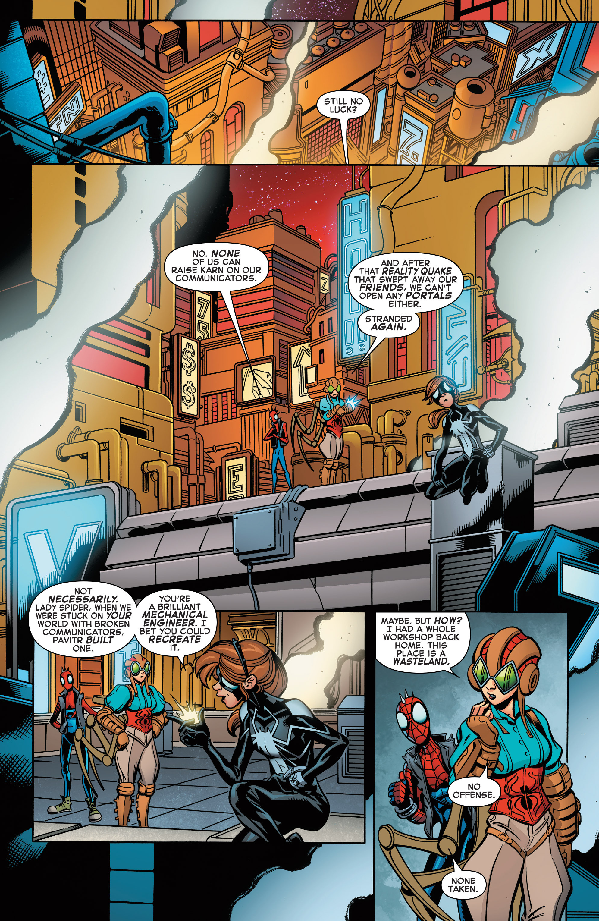 Read online Web Warriors comic -  Issue #9 - 13