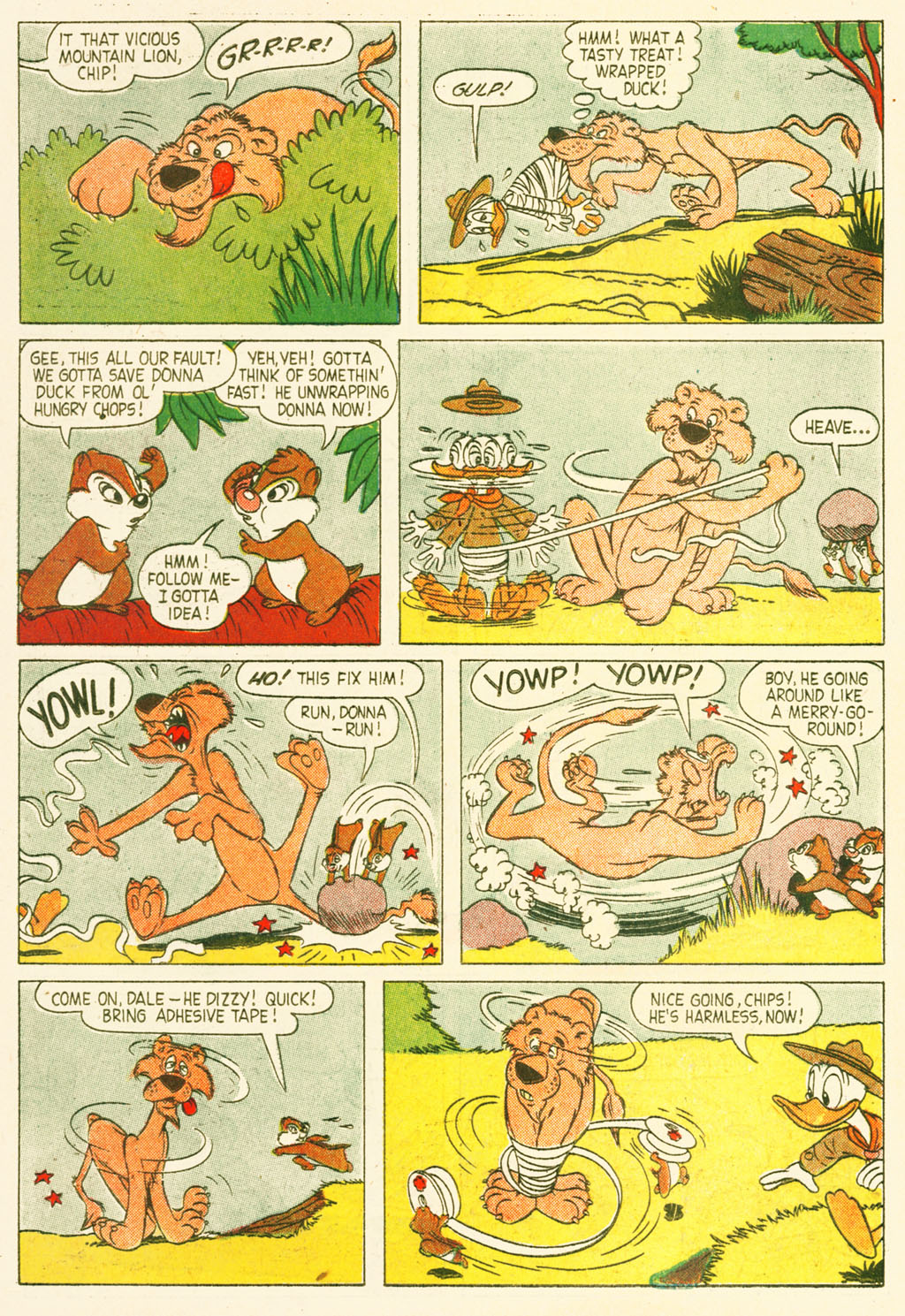 Read online Walt Disney's Chip 'N' Dale comic -  Issue #14 - 14