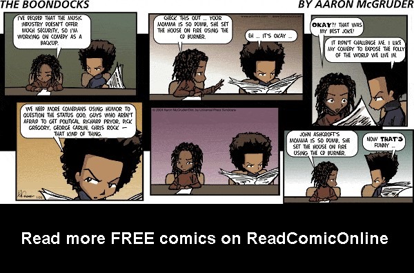 Read online The Boondocks Collection comic -  Issue # Year 2004 - 25