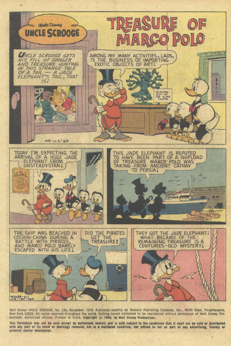 Read online Uncle Scrooge (1953) comic -  Issue #134 - 3