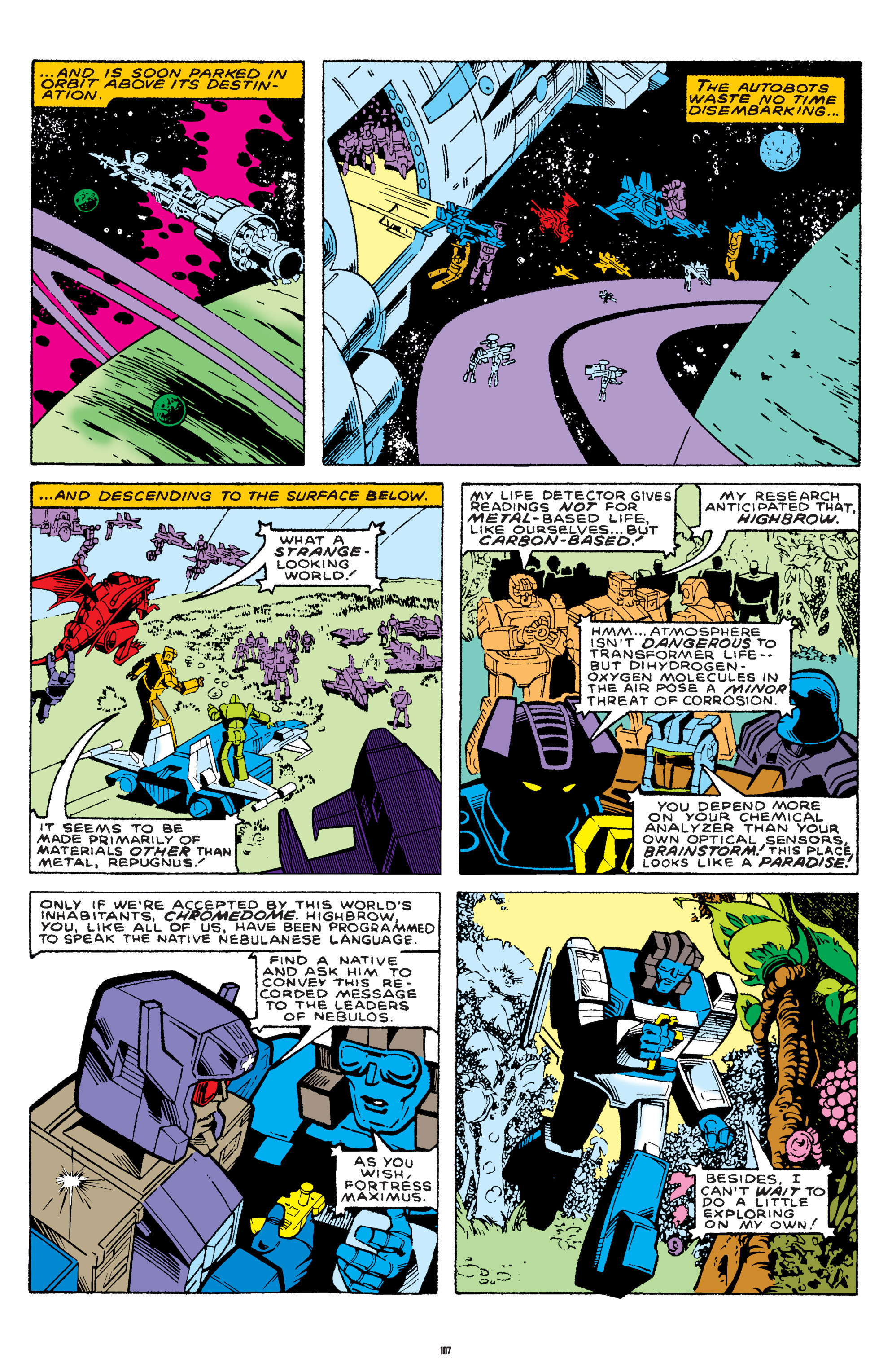 Read online The Transformers Classics comic -  Issue # TPB 7 - 106