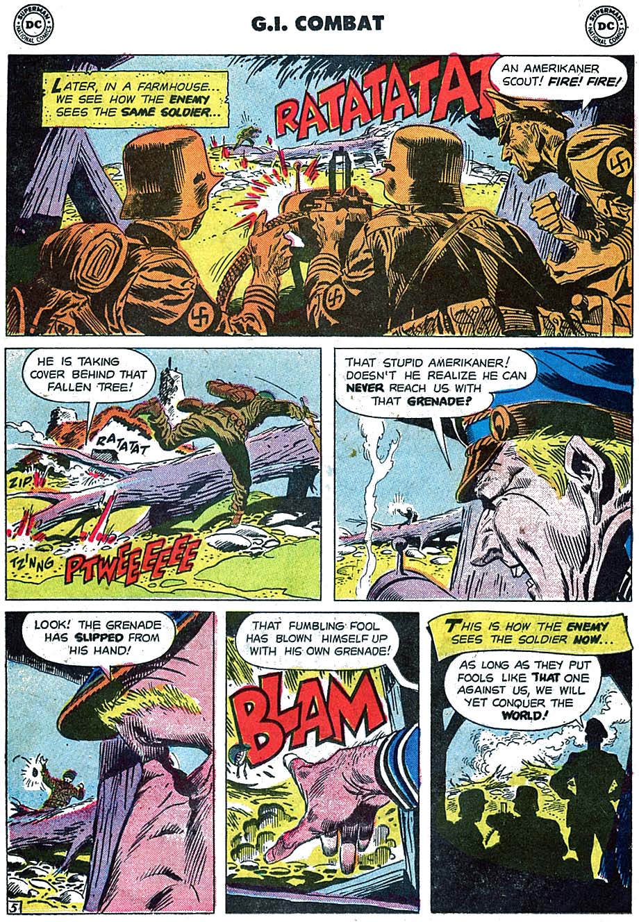 Read online G.I. Combat (1952) comic -  Issue #54 - 15