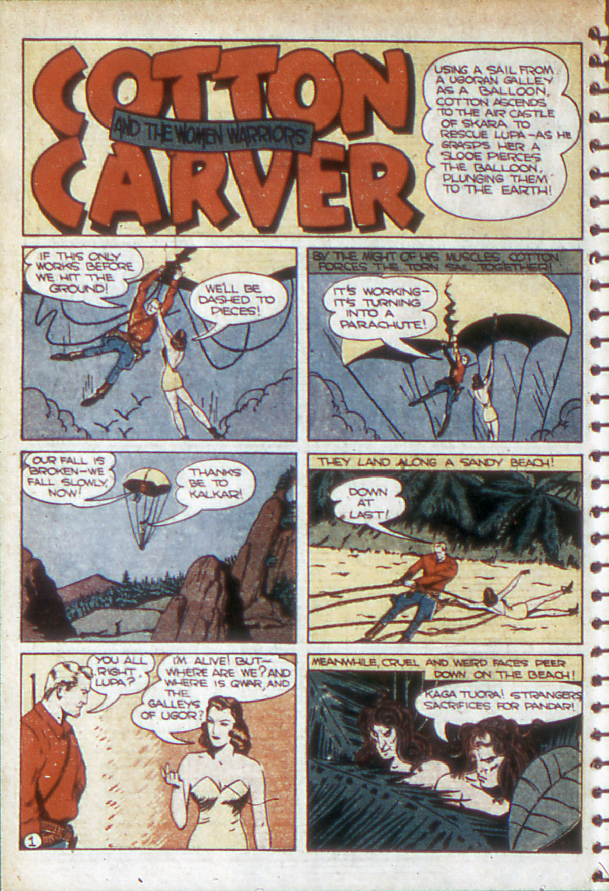 Read online Adventure Comics (1938) comic -  Issue #53 - 35