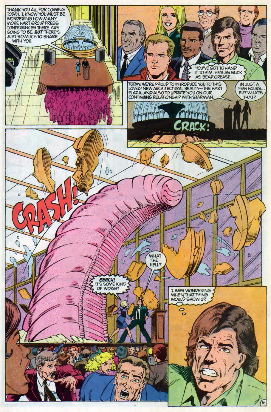 Read online Starman (1988) comic -  Issue #33 - 17