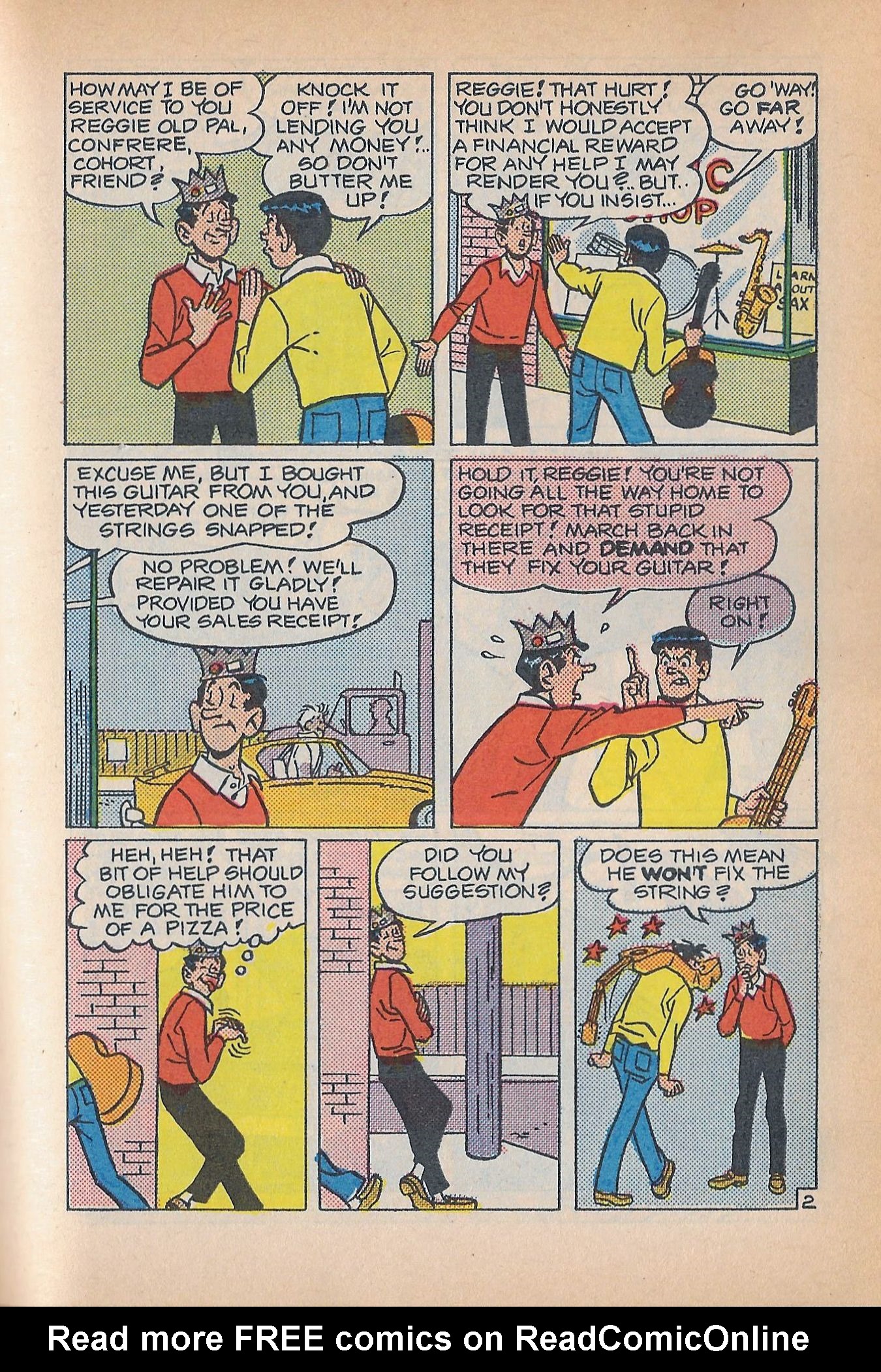 Read online Jughead Jones Comics Digest comic -  Issue #58 - 61