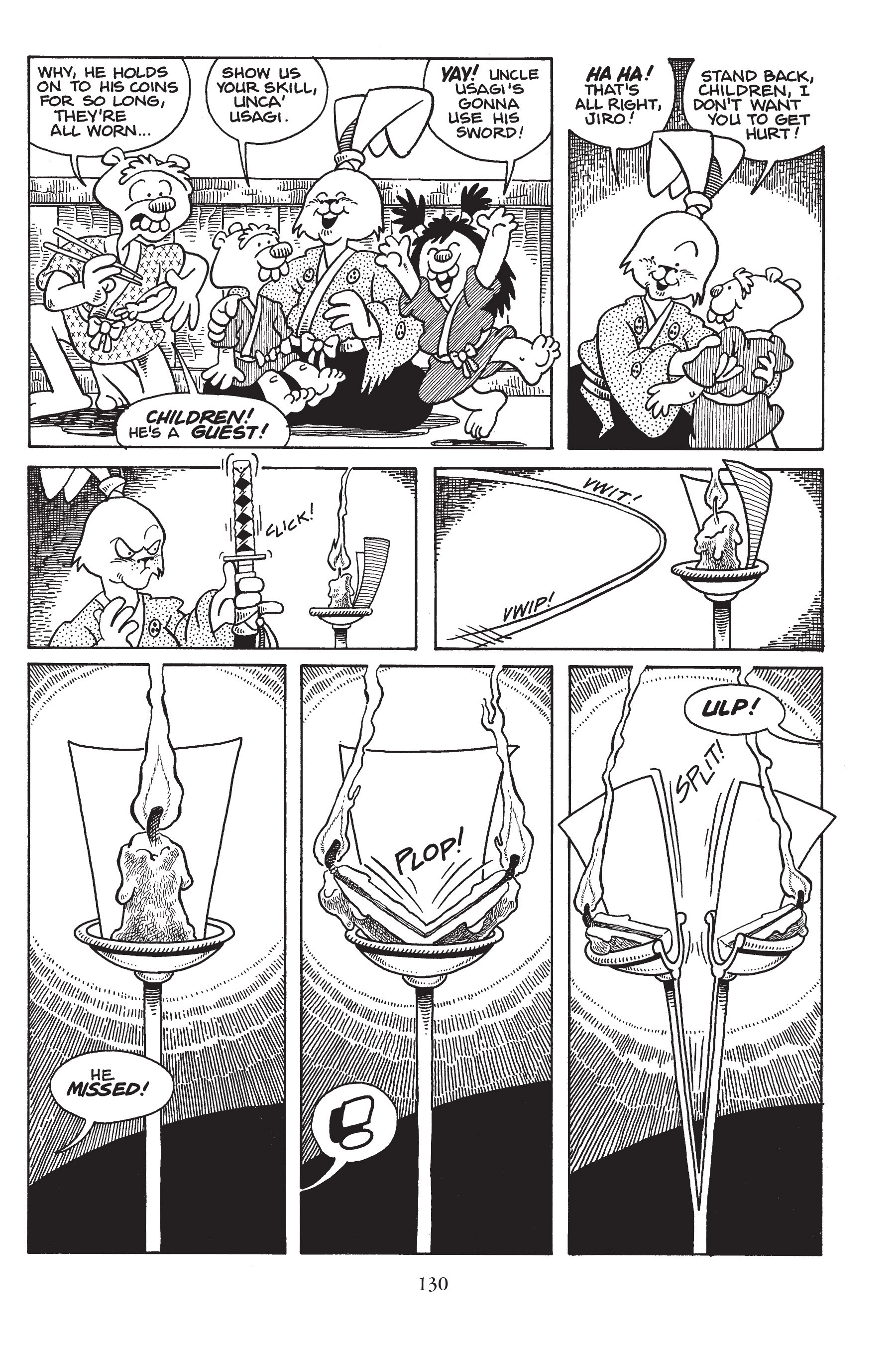 Read online Usagi Yojimbo (1987) comic -  Issue # _TPB 2 - 130