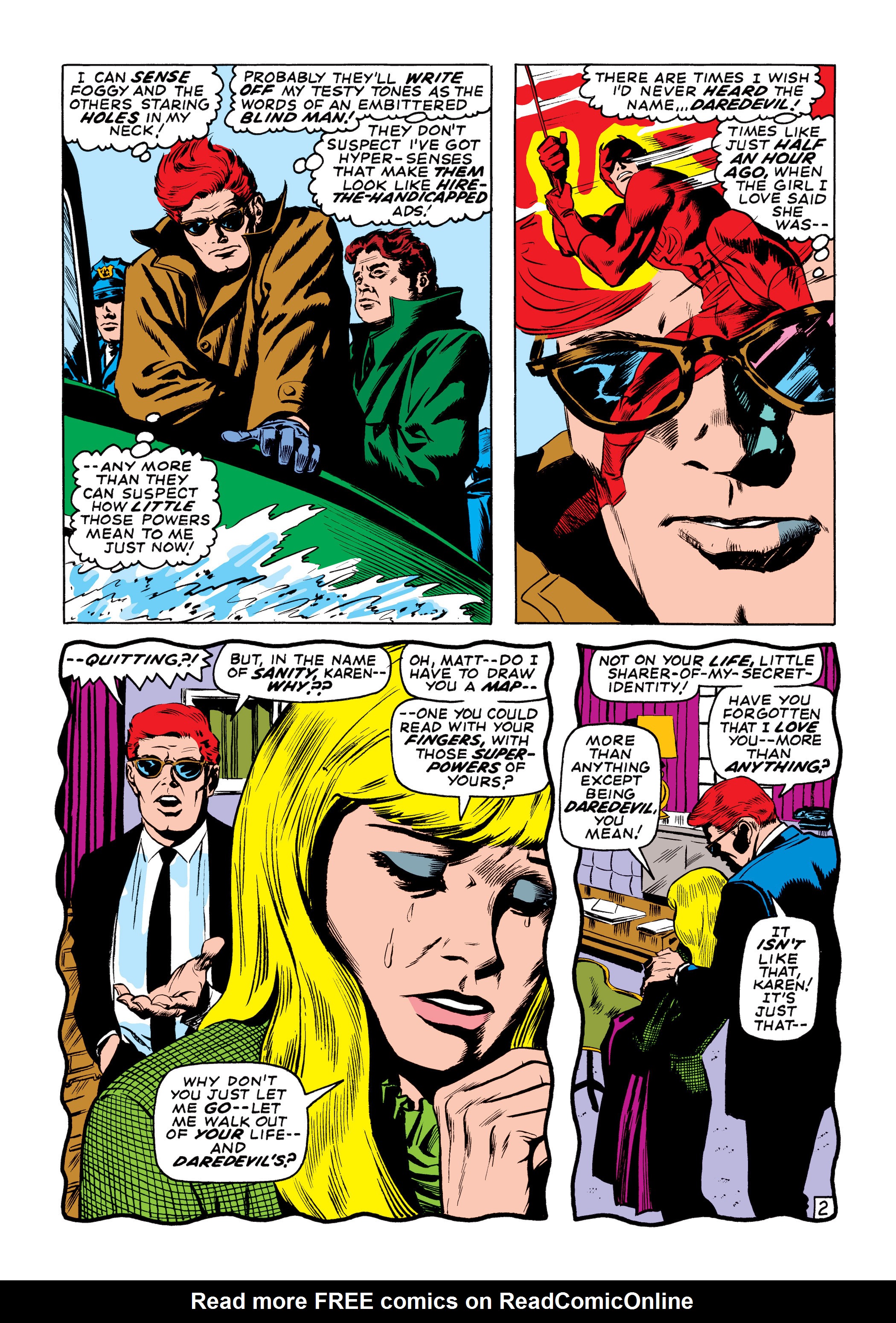 Read online Marvel Masterworks: Daredevil comic -  Issue # TPB 6 (Part 2) - 97