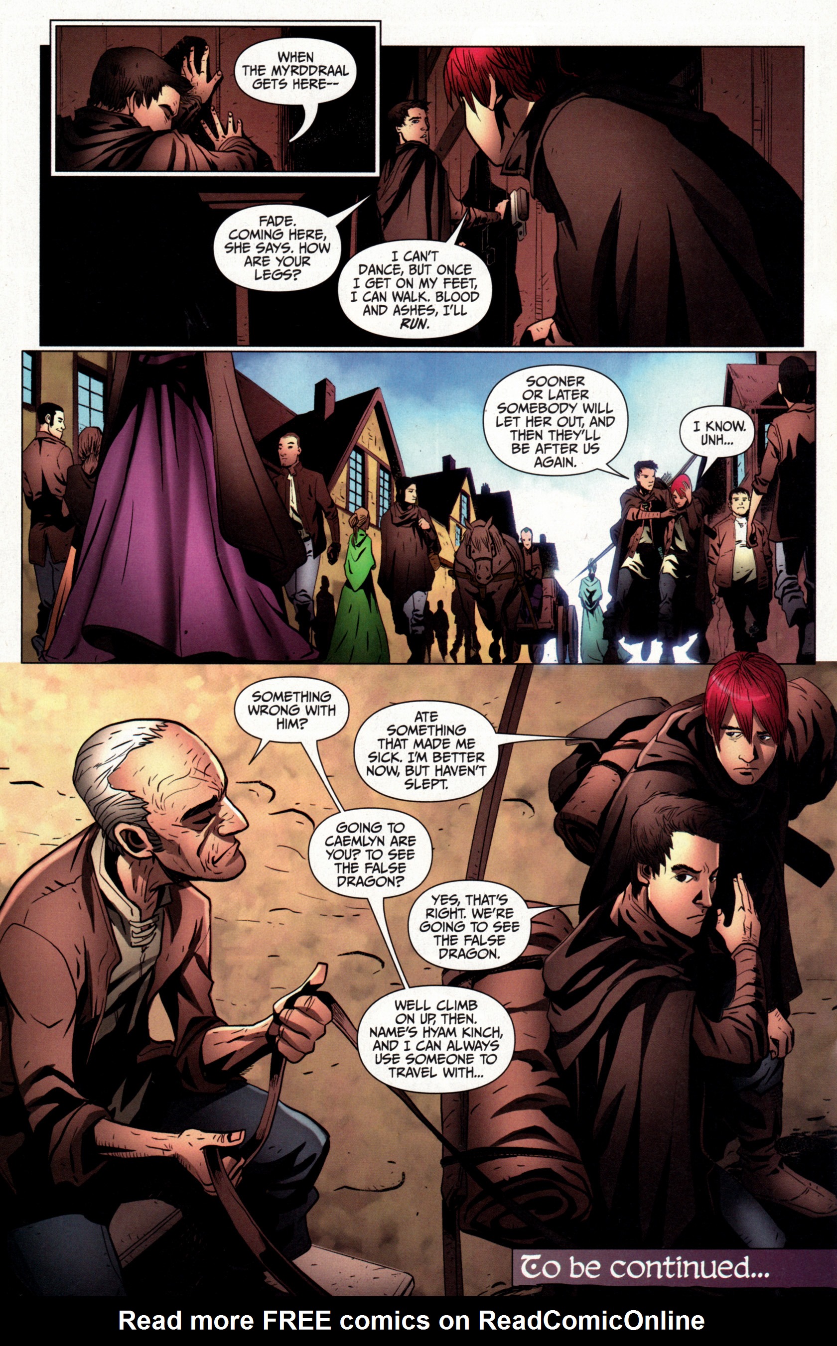 Read online Robert Jordan's Wheel of Time: The Eye of the World comic -  Issue #23 - 24