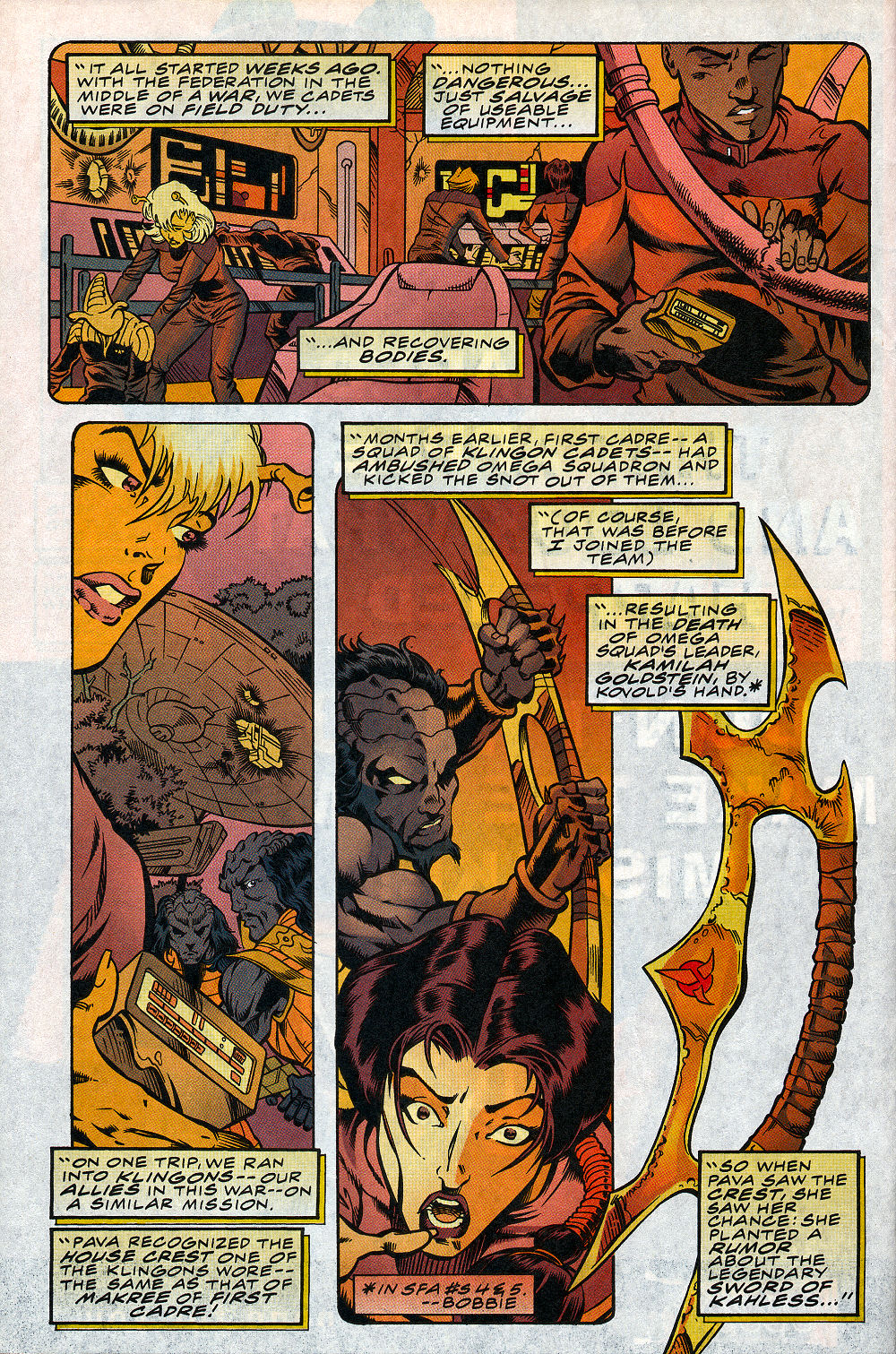 Read online Star Trek: Starfleet Academy (1996) comic -  Issue #19 - 9