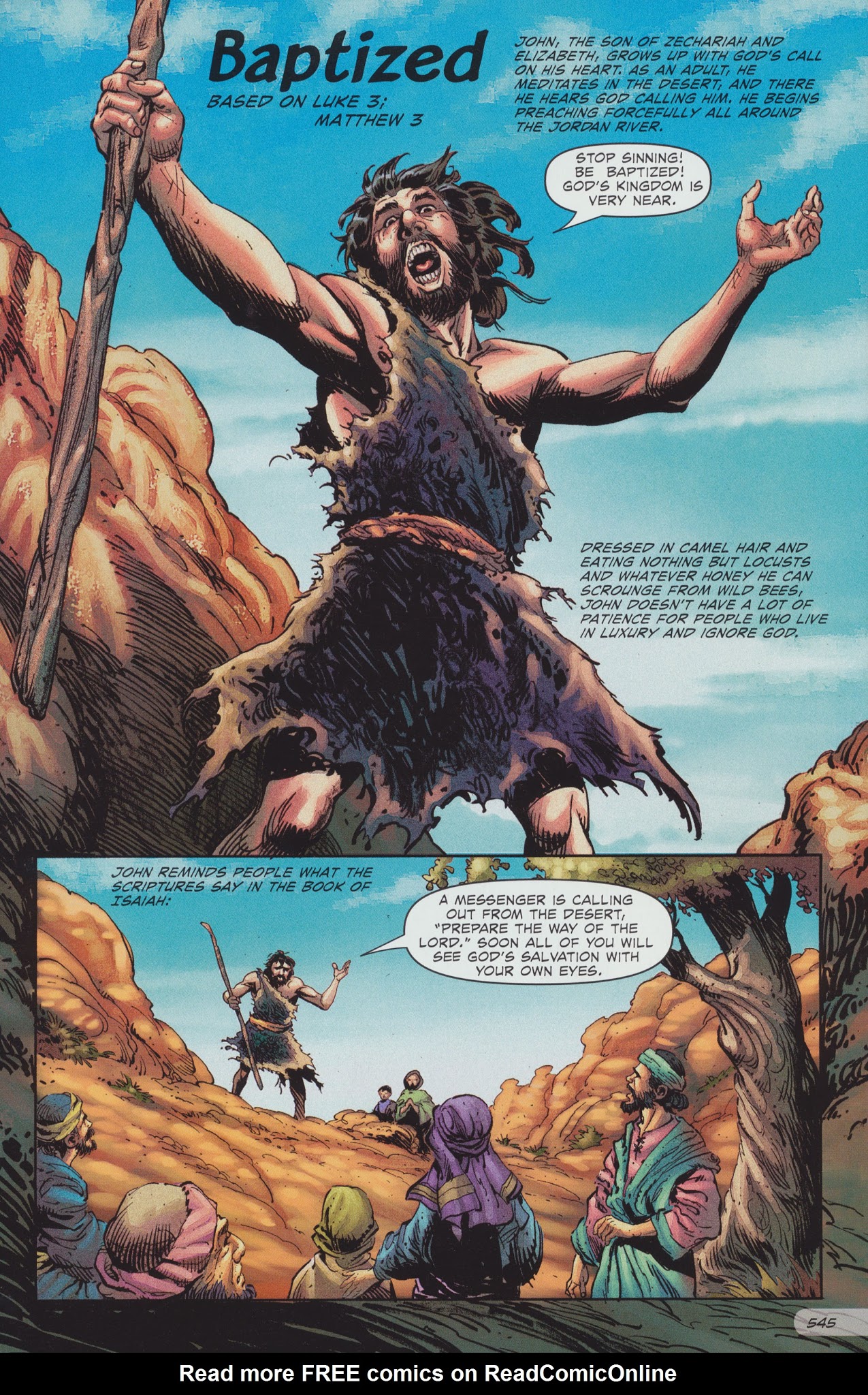 Read online The Action Bible comic -  Issue # TPB 2 - 168