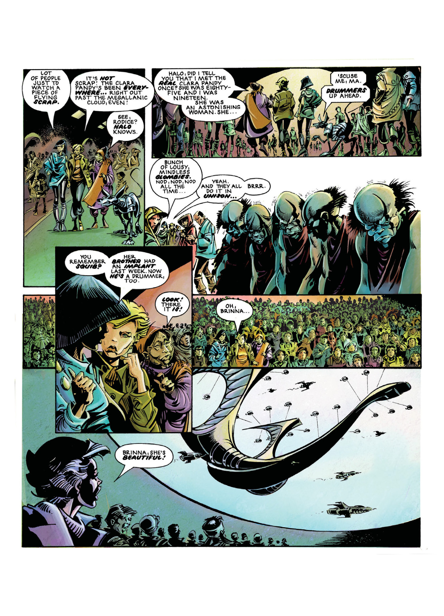 Read online The Ballad of Halo Jones (2018) comic -  Issue # TPB 1 - 6