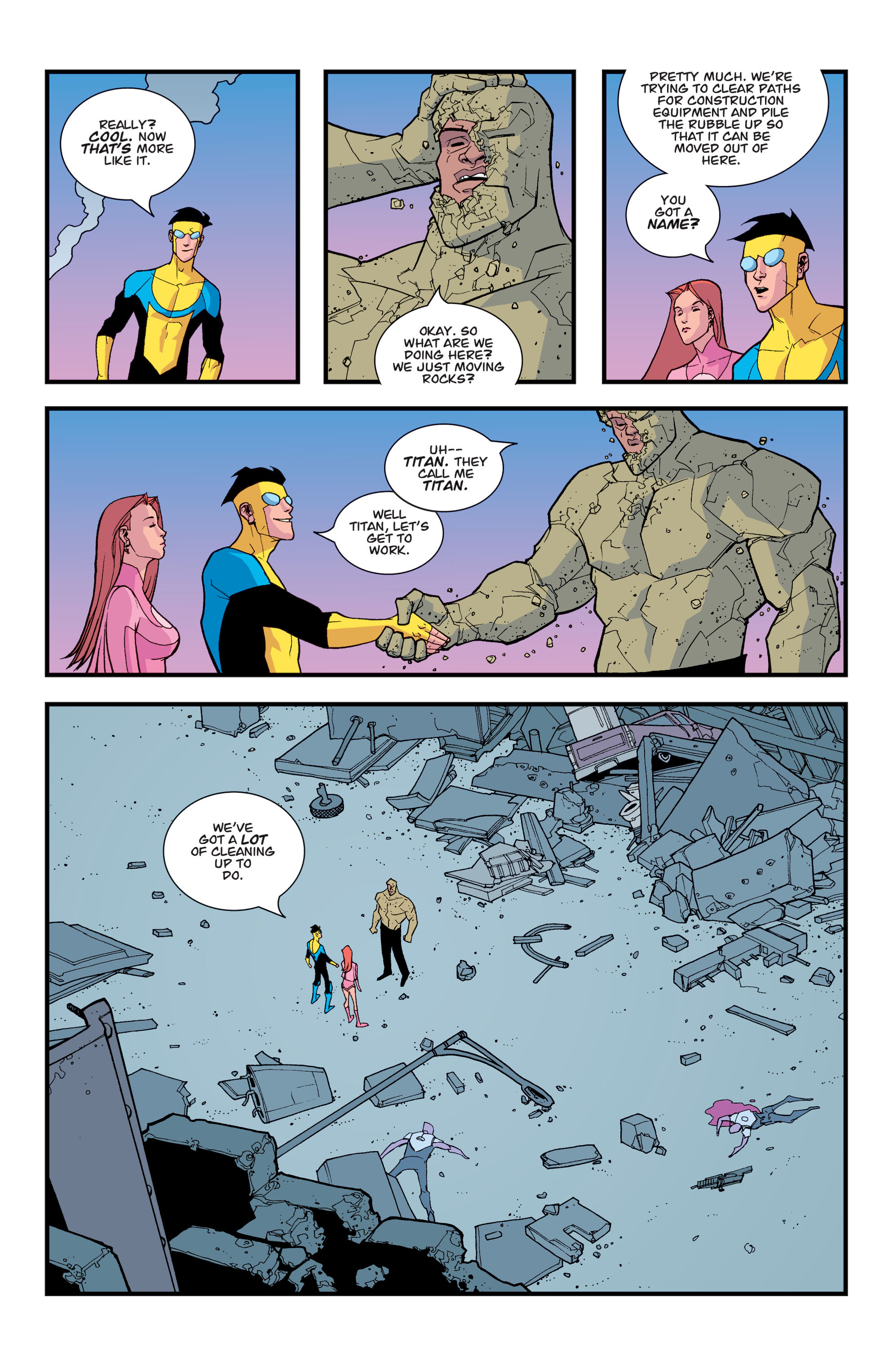 Read online Invincible comic -  Issue # _TPB 4 - Head of The Class - 82