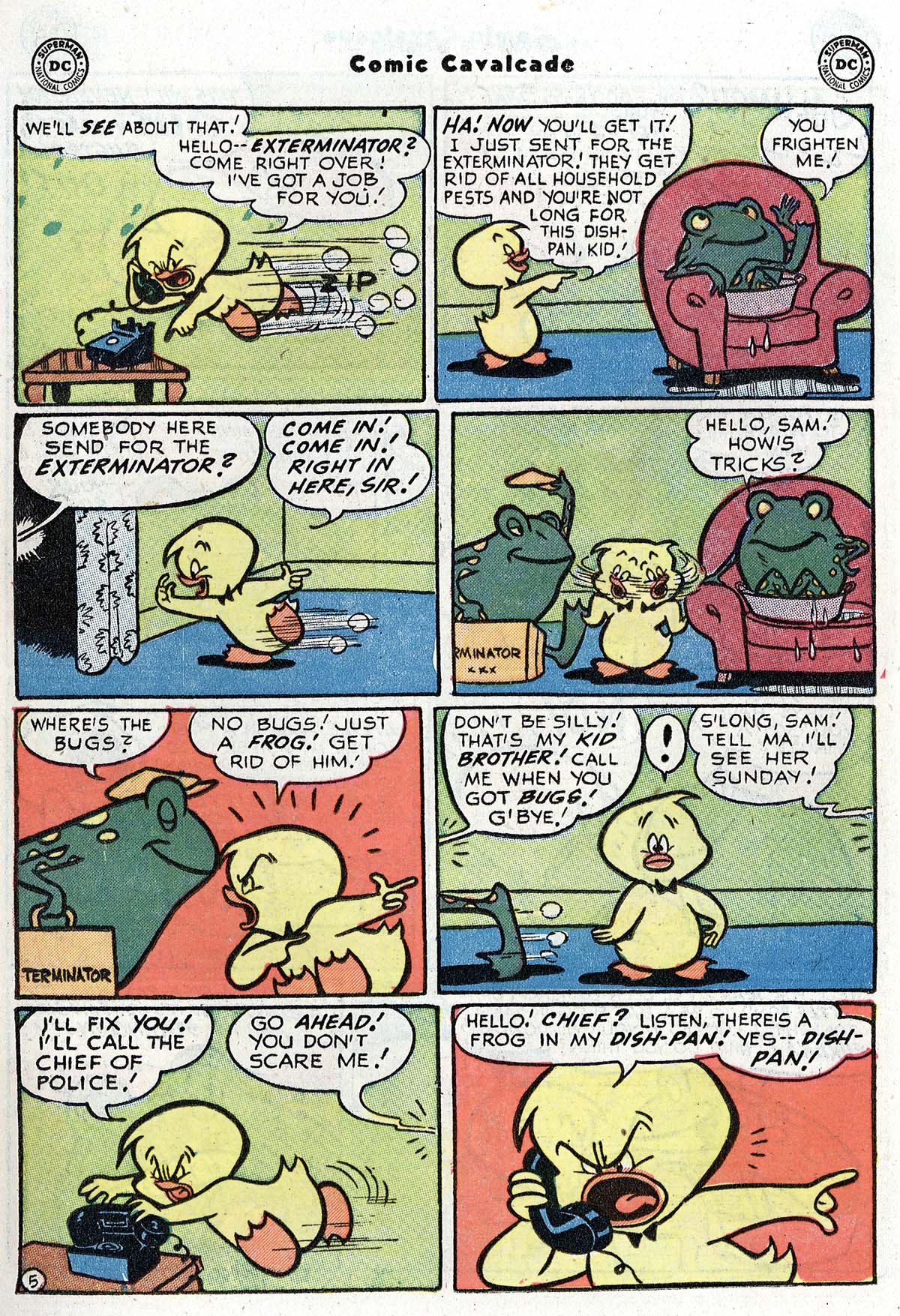 Read online Comic Cavalcade comic -  Issue #58 - 32