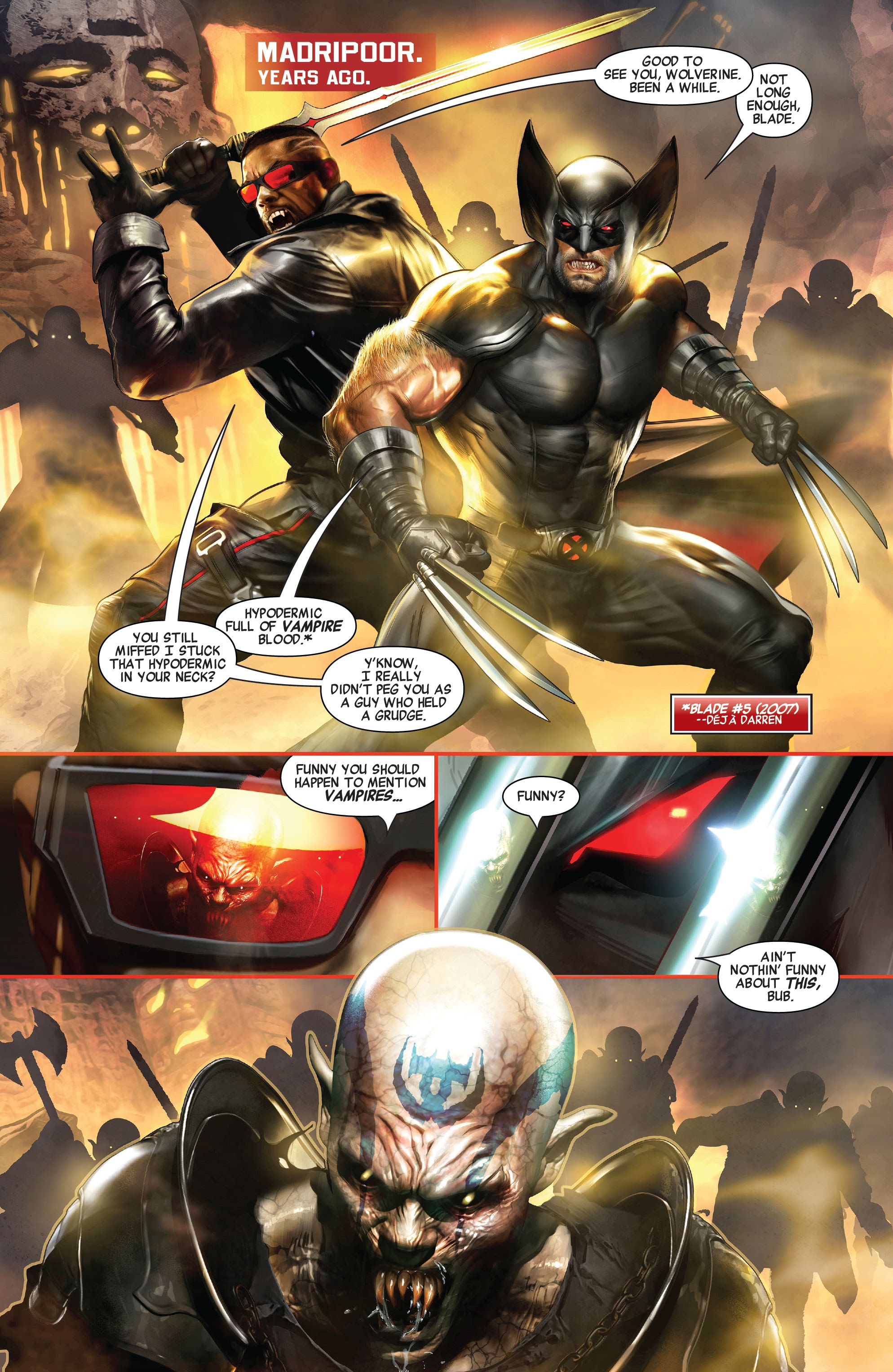 Read online Blade by Marc Guggenheim: The Complete Collection comic -  Issue # TPB (Part 3) - 82