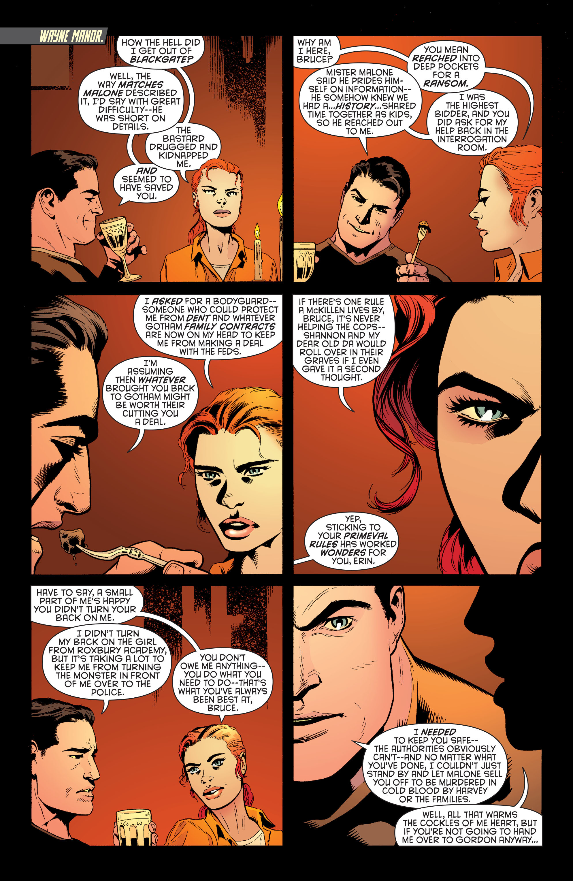 Read online Batman and Robin (2011) comic -  Issue #26 - Batman and Two-Face - 2