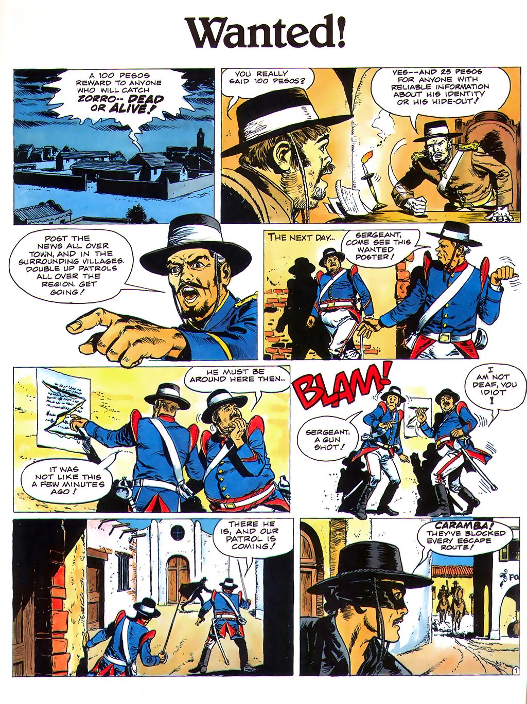 Read online Zorro In Old California comic -  Issue # Full - 6