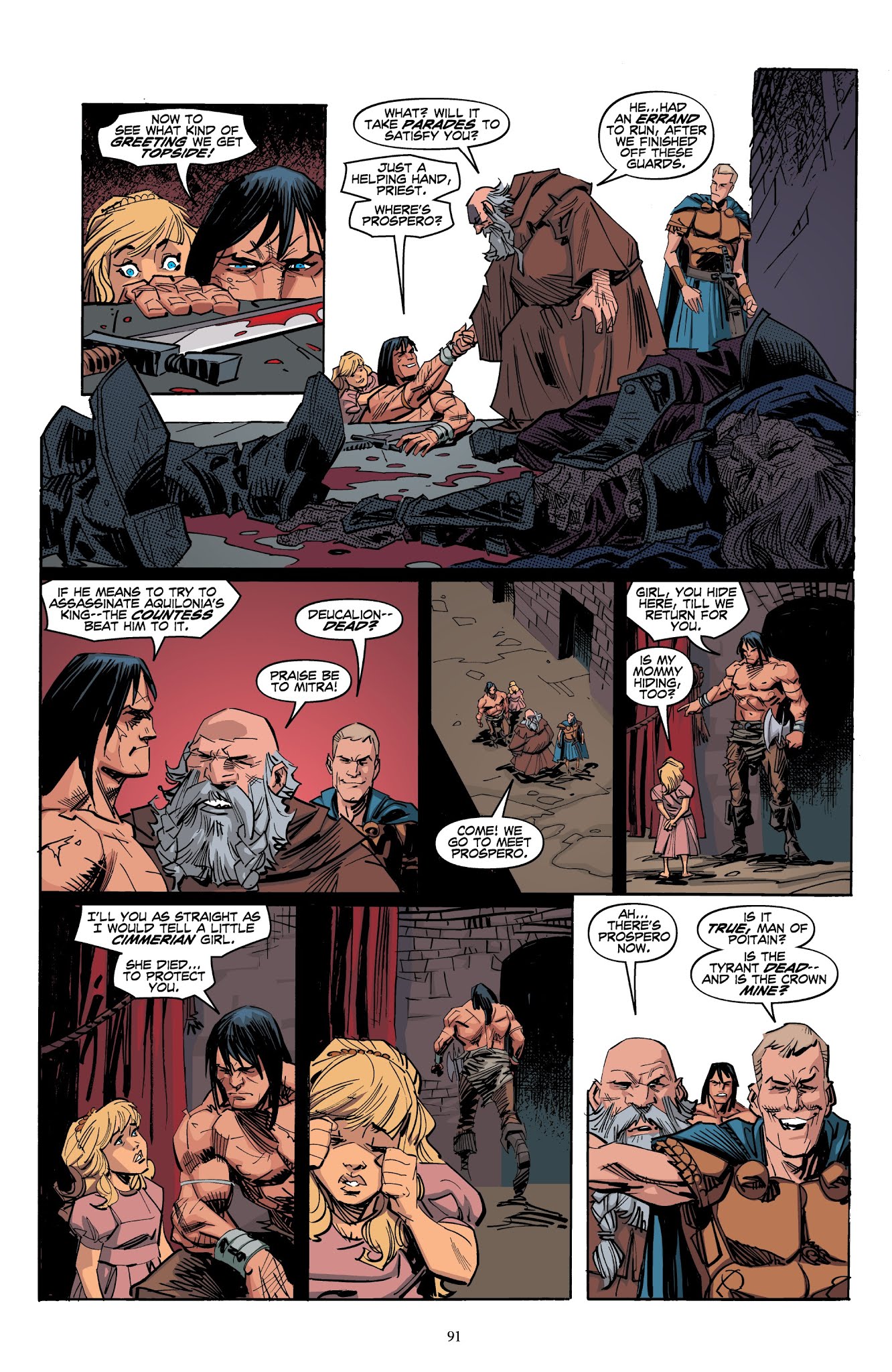 Read online Conan Omnibus comic -  Issue # TPB 5 (Part 1) - 92