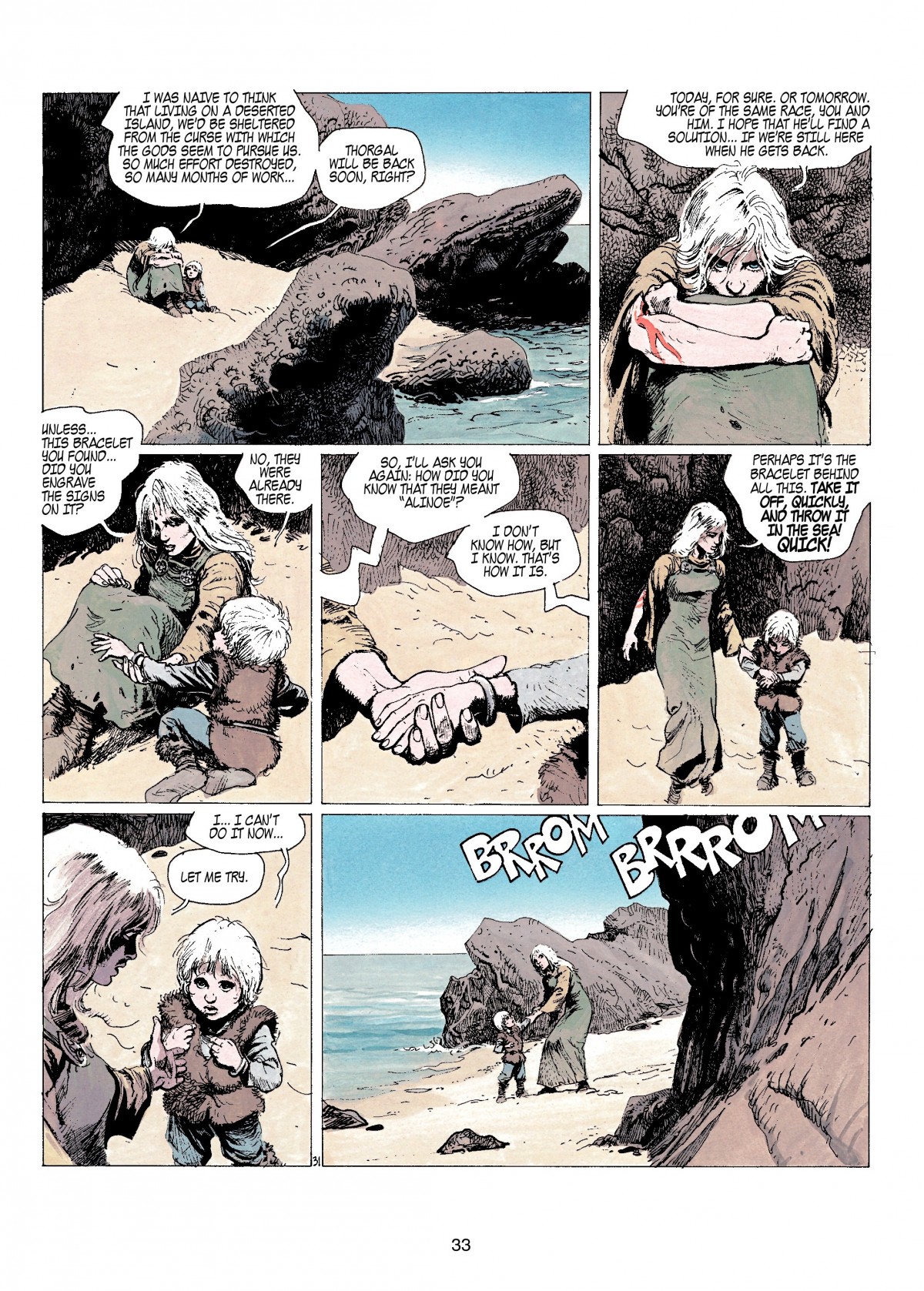 Read online Thorgal comic -  Issue #4 - 35