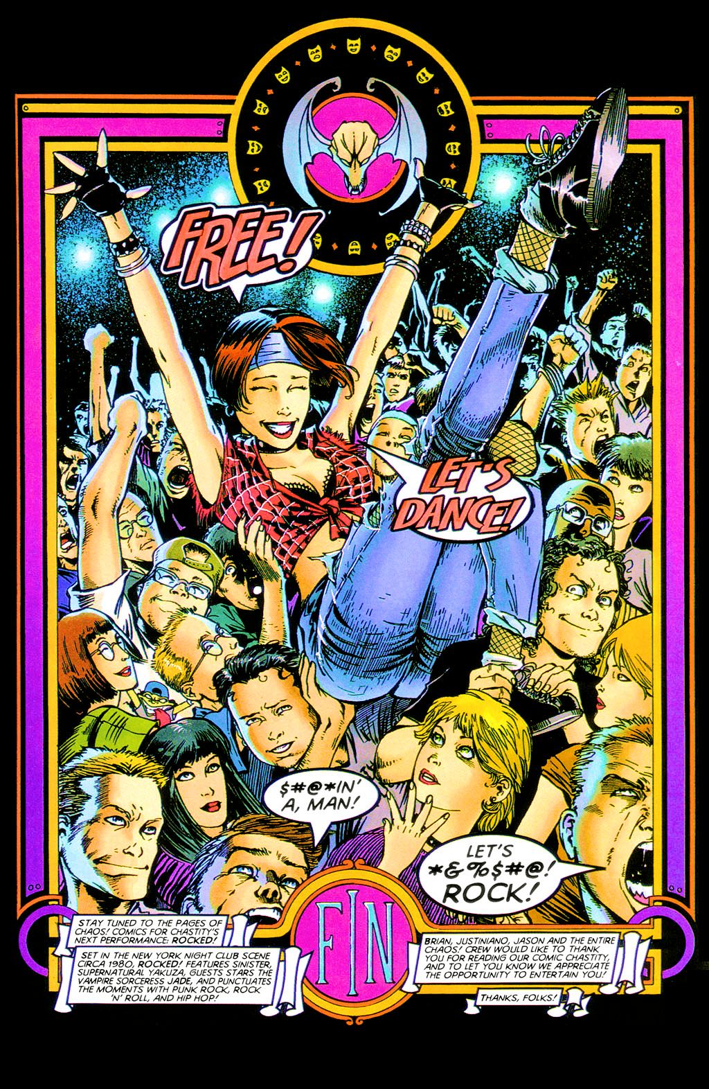 Read online Chastity: Theatre of Pain comic -  Issue #3 - 24