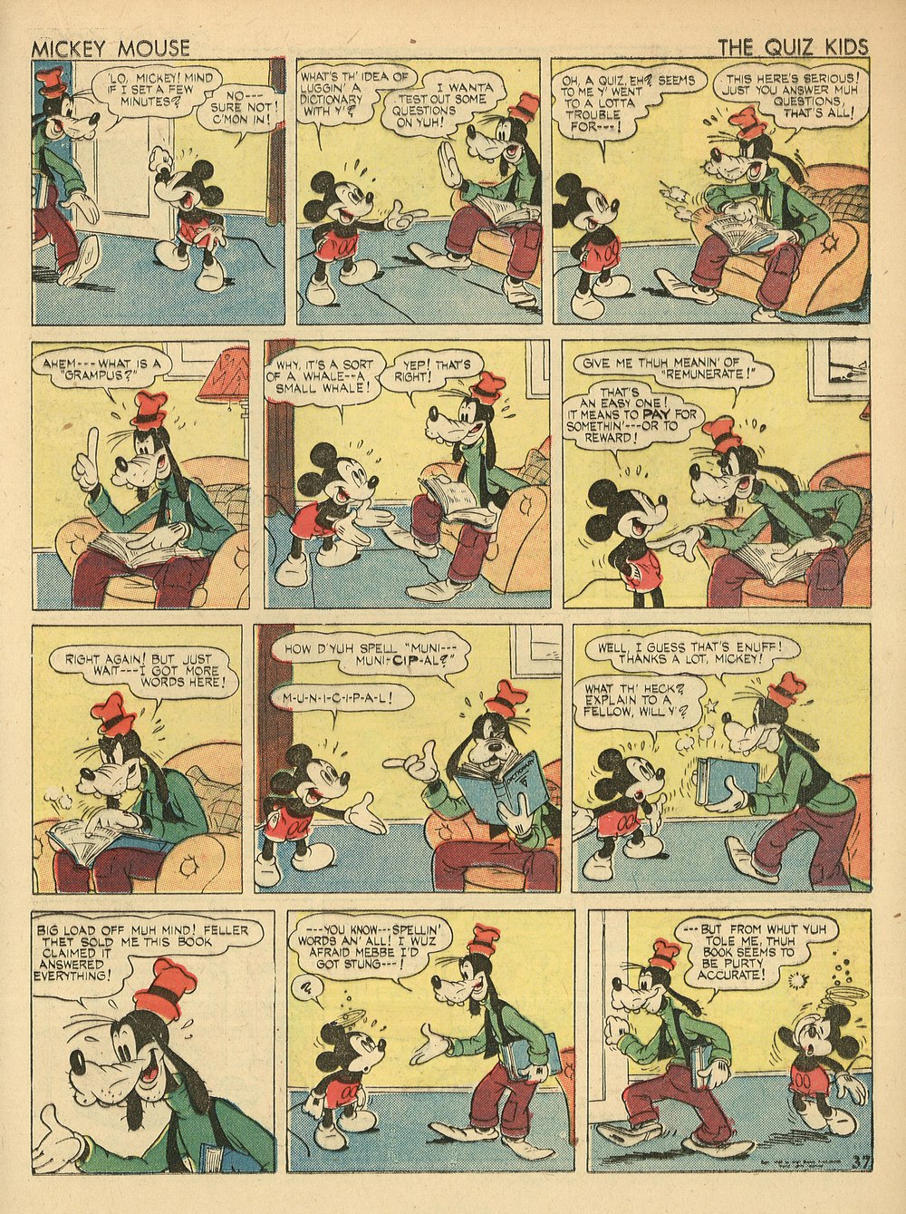 Read online Walt Disney's Comics and Stories comic -  Issue #15 - 39