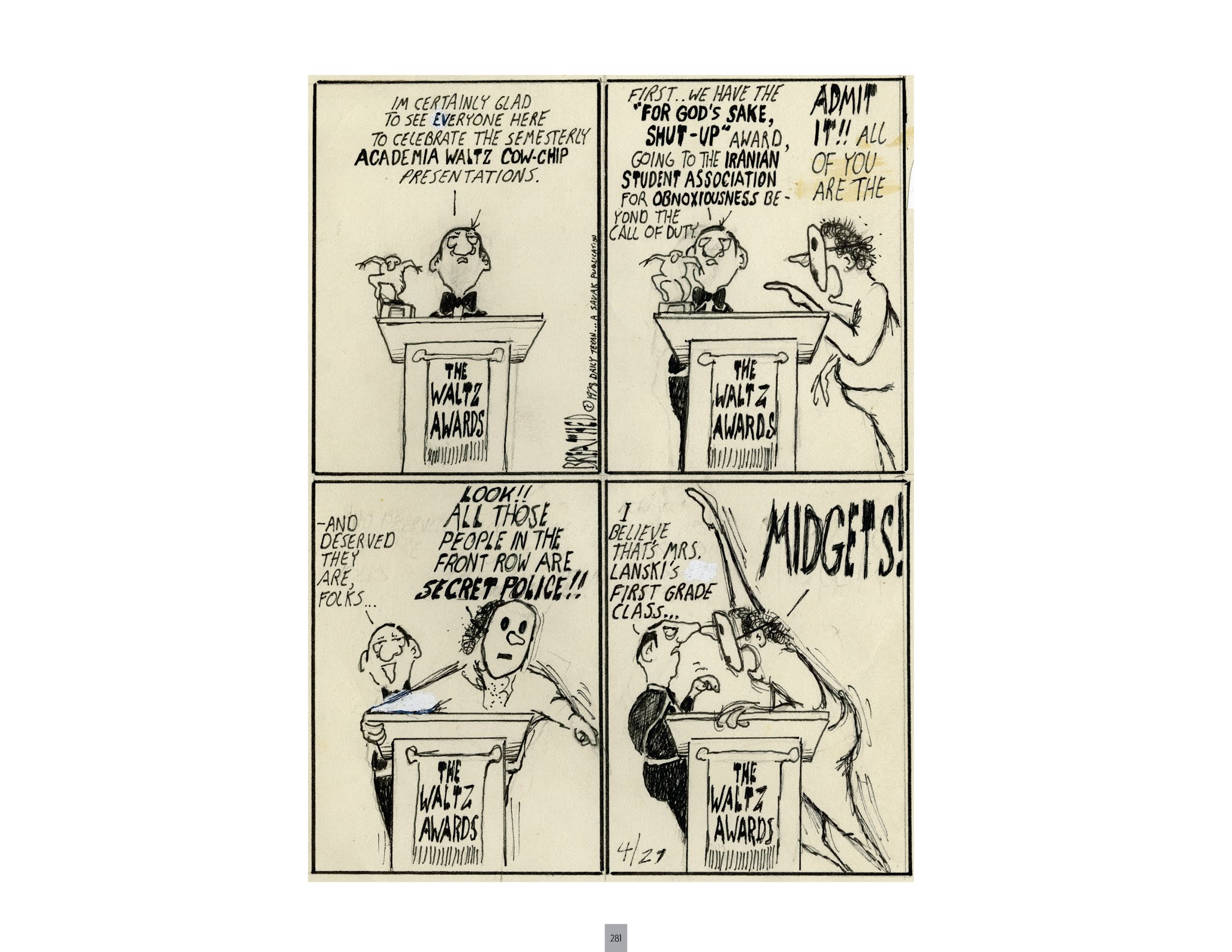 Read online Berkeley Breathed's Academia Waltz and Other Profound Transgressions comic -  Issue # TPB (Part 3) - 76