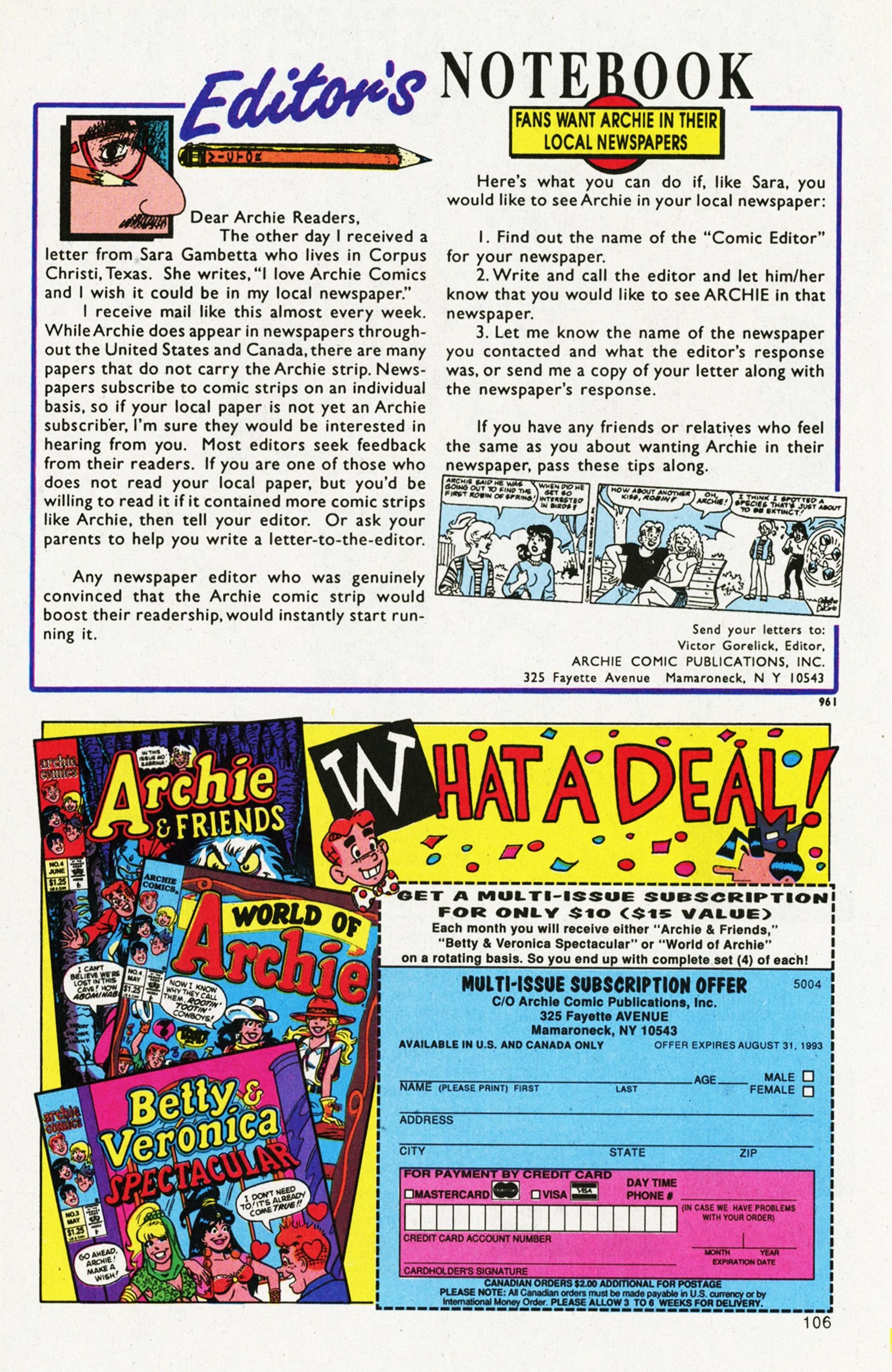 Read online Archie (1960) comic -  Issue #413 - 11