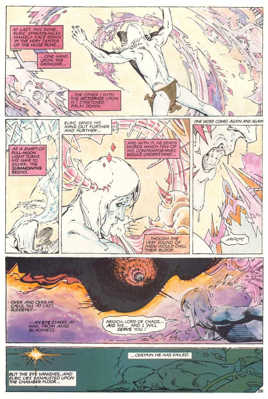 Read online Elric (1983) comic -  Issue #3 - 27