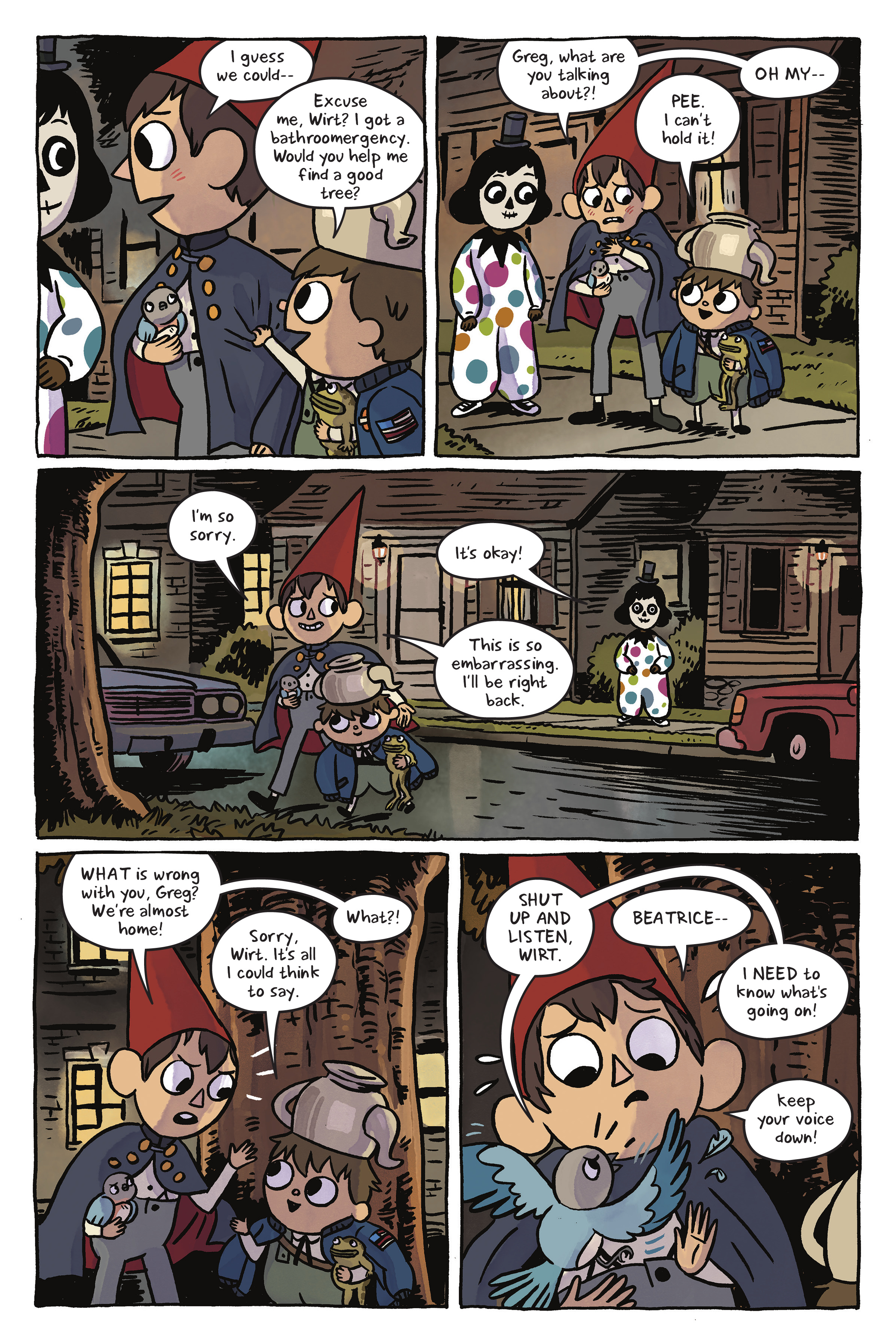 Read online Over the Garden Wall: Distillatoria comic -  Issue # TPB - 28